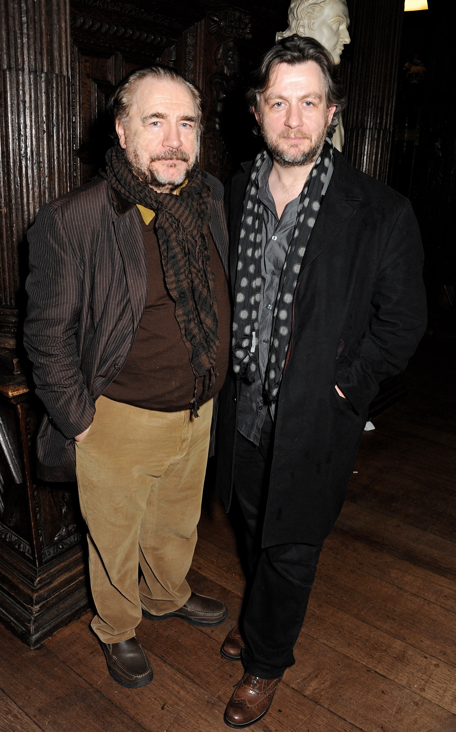 Brian Cox and Alan Cox during a party at Middle Temple Hall on April 13, 2013, in London, England. | Source: Getty Images