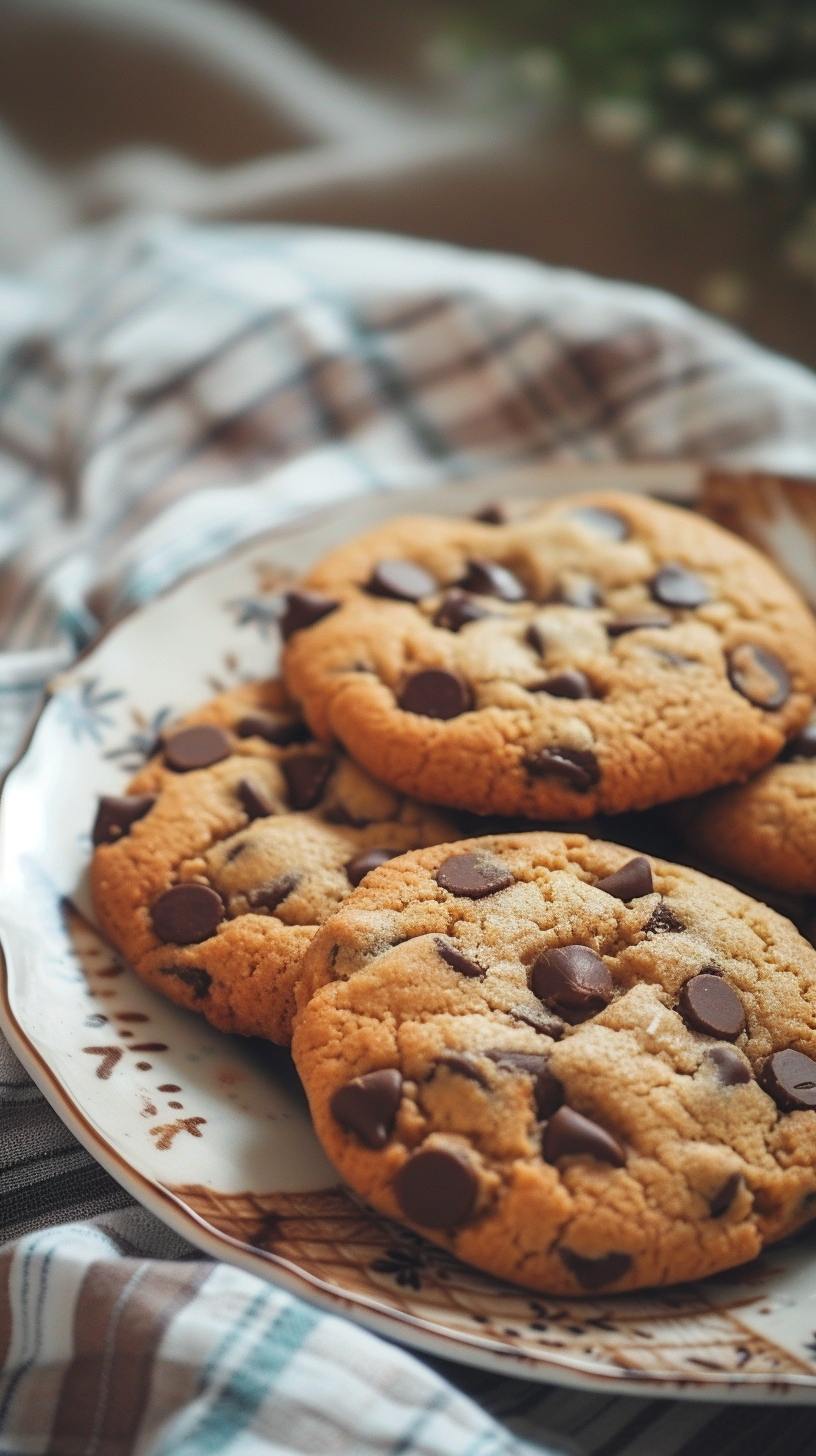 Cookies on a plate | Source: Midjourney