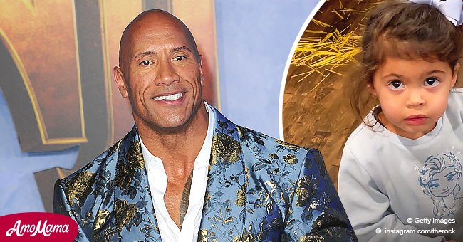 Watch Dwayne Johnson S Daughter Tiana Hilariously Lie On Camera About Making A Mess In The House