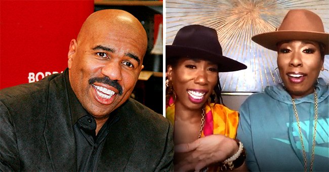 Steve Harvey S Twin Daughters Karli And Brandi Talk Living Loving And Laughing In A Video