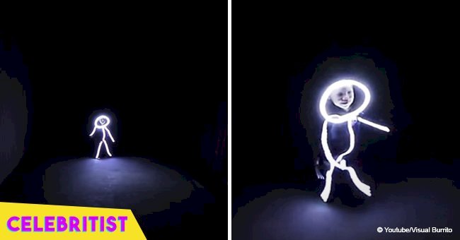 Video of baby running around in her LED Halloween costume went viral