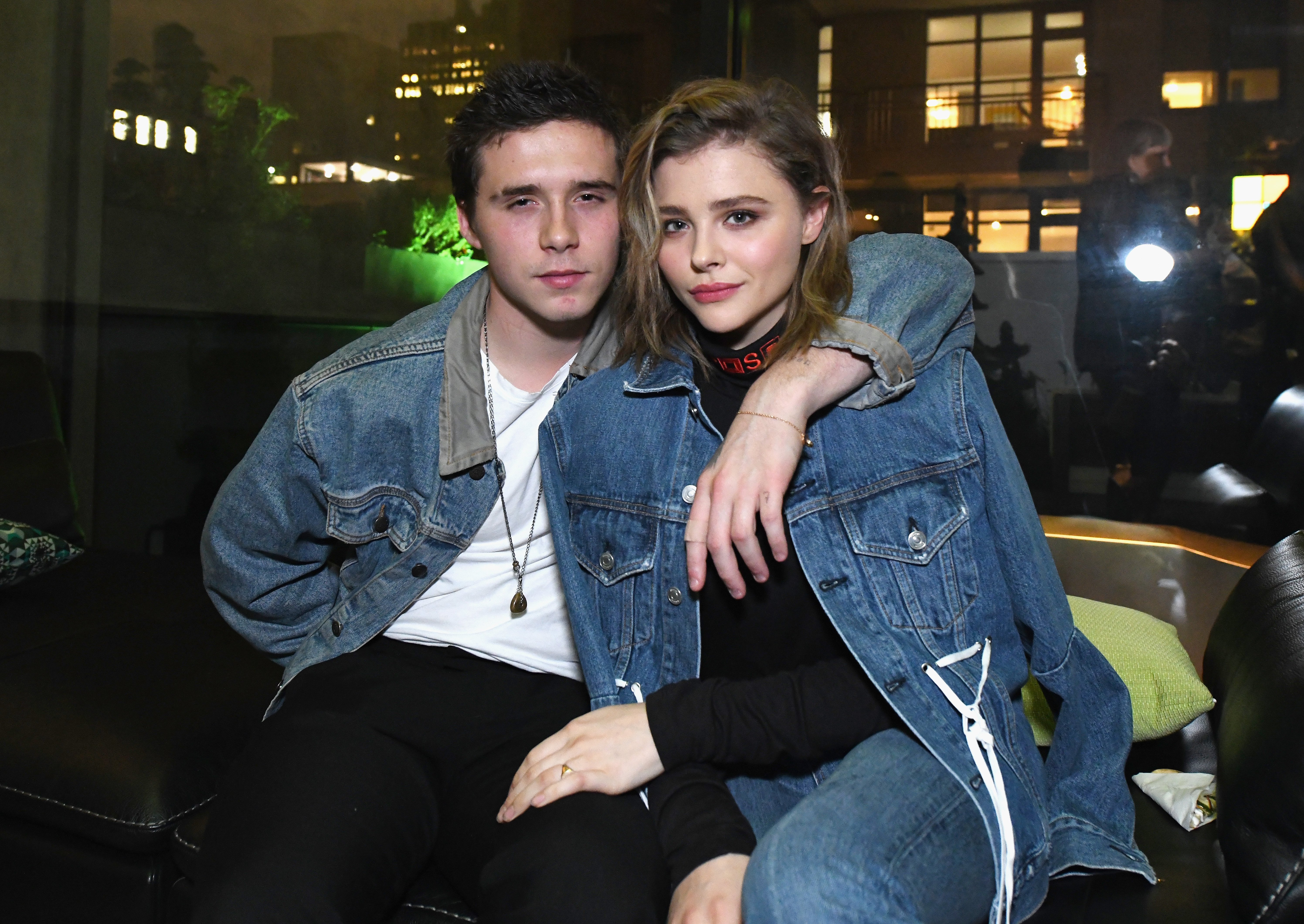 Brooklyn Beckham and Chloë Grace Moretz at the Xbox Live Session in New York on November 6, 2017 | Source: Getty Images