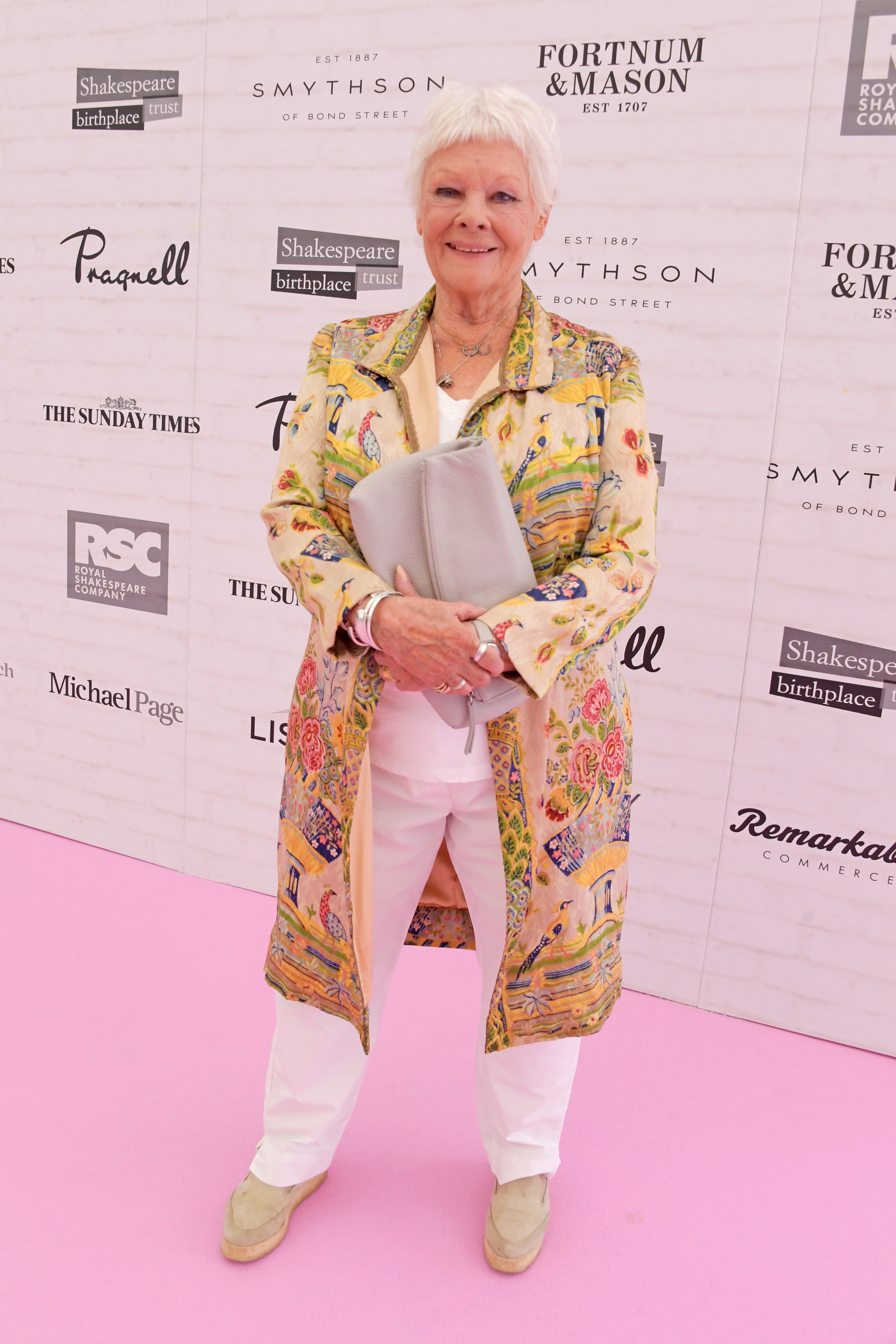 Judi Dench on April 23, 2022, in Stratford-upon-Avon, England. | Source: Getty Images