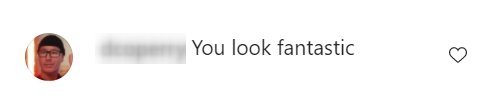 A fan comments on Rebel Wilson’s latest post on February 10, 2021 | Photo: Instagram/rebelwilson