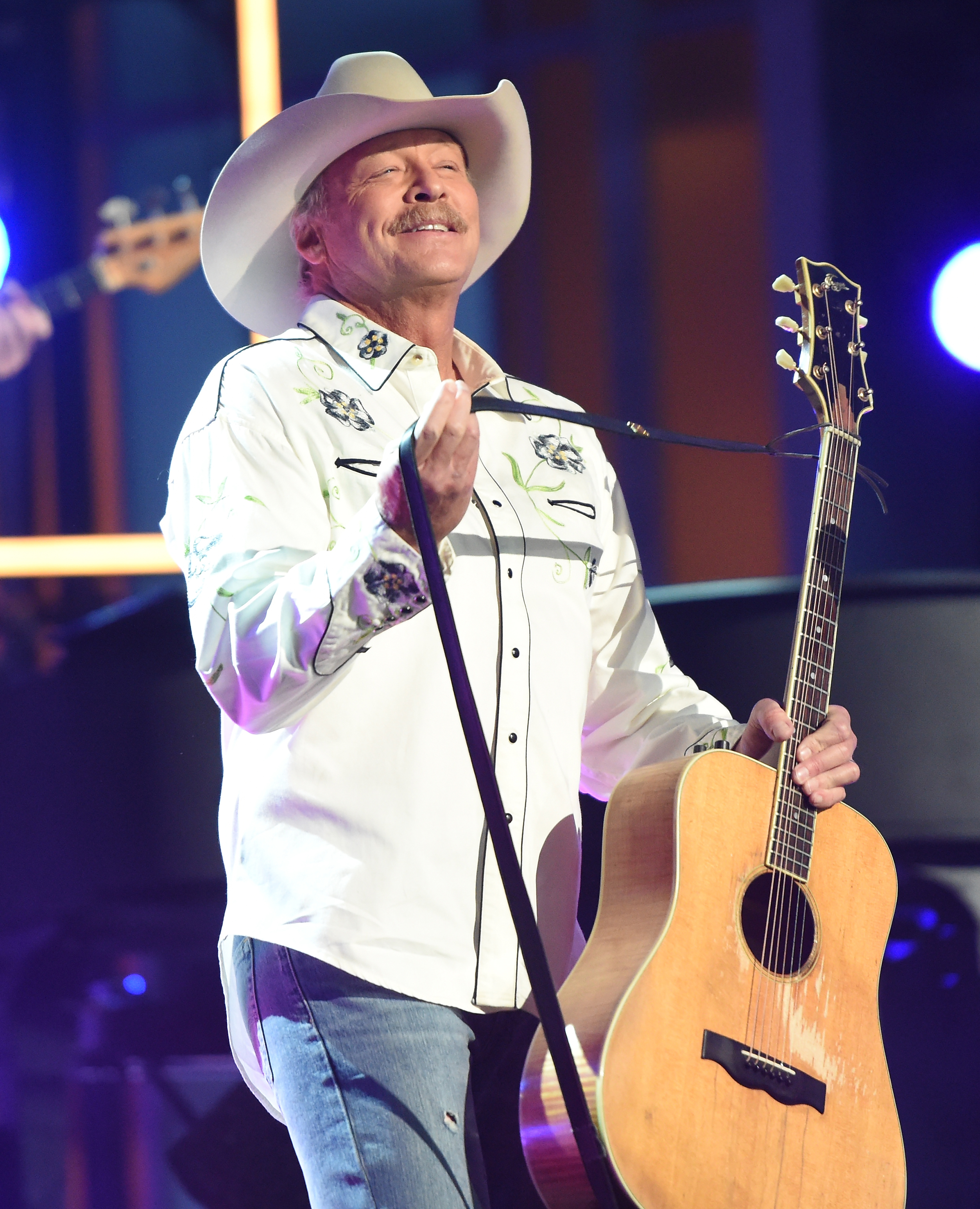 Alan Jackson performs during the 53rd Academy of Country Music Awards at MGM Grand Garden Arena on April 15, 2018 in Las Vegas, Nevada | Source: Getty Images
