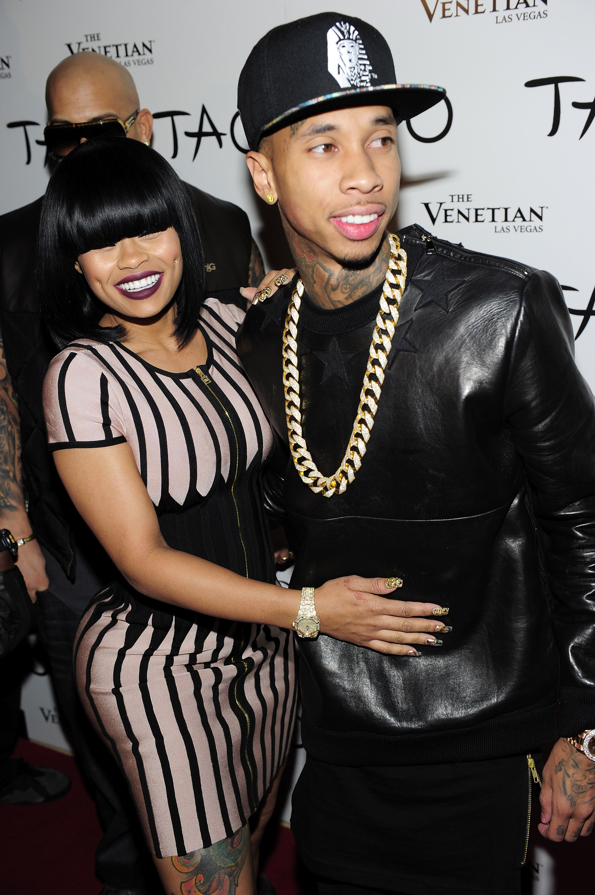 Blac Chyna and Tyga photographed at the Tao Nightclub on October 25, 2013, in Las Vegas, Nevada. | Source: Getty Images