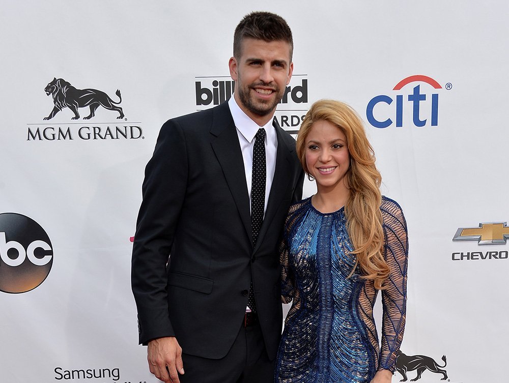  Singer Shakira and Gerard Pique arrive at the 2014 Billboard Music Awards at the MGM Grand Hotel and Casino on May 18, 2014. I Photo: Getty Images