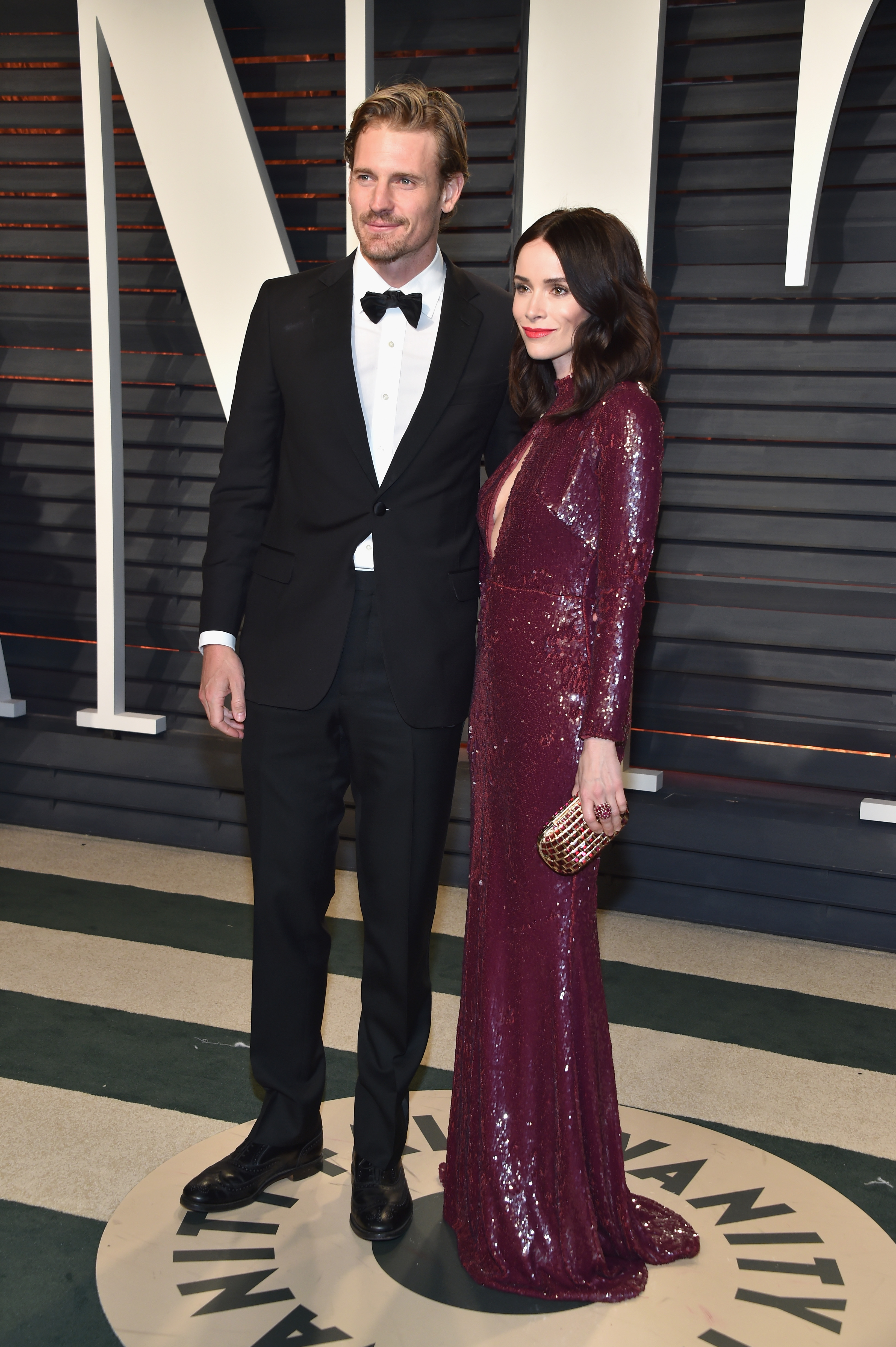 Andrew Pruett and Abigail Spencer at the 2017 Vanity Fair Oscar Party hosted by Graydon Carter on February 26, 2017, in Beverly Hills, California. | Source: Getty Images