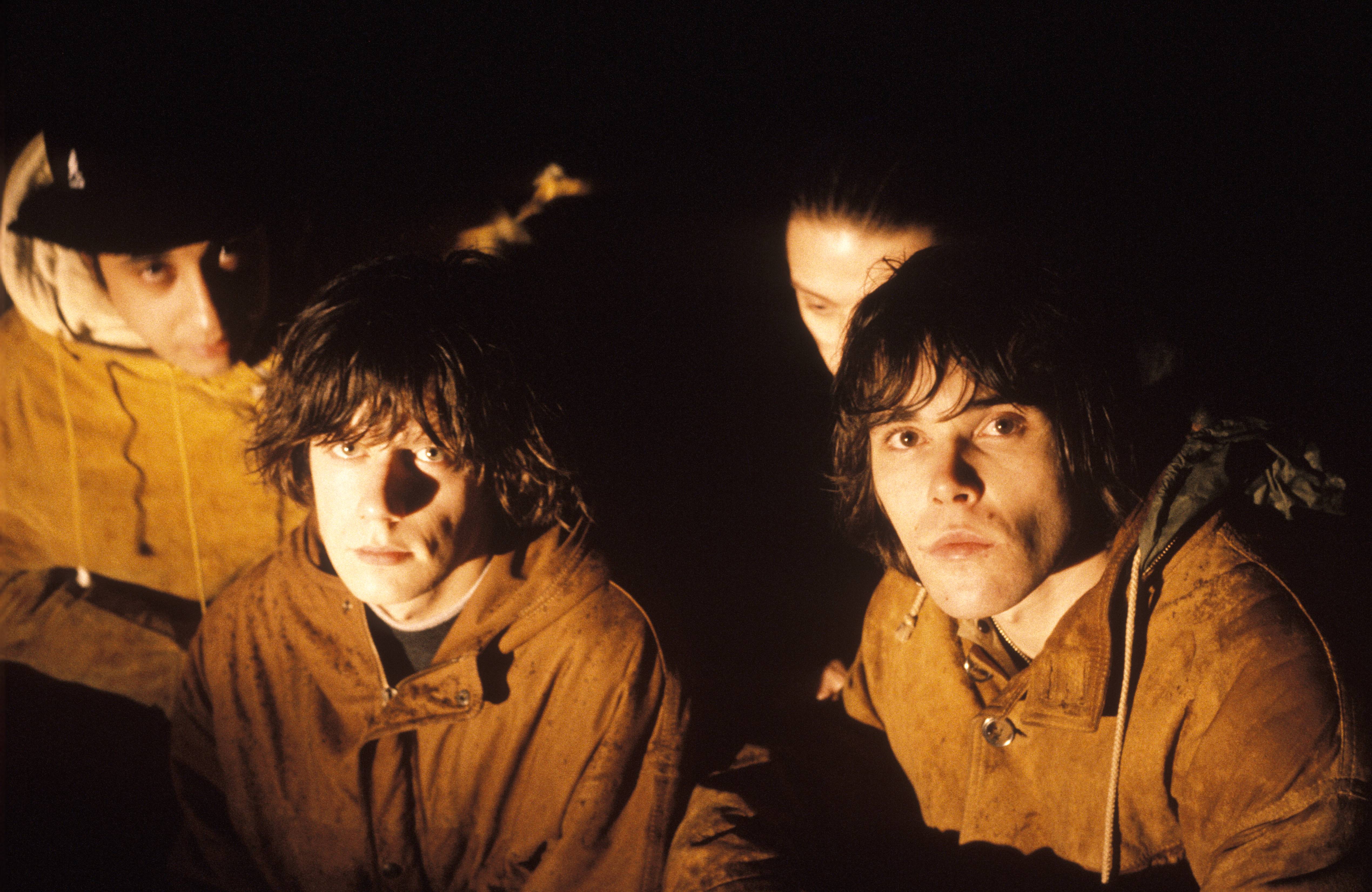 Gary "Mani" Mounfield and The Stone Roses photographed in Hilversum, Netherlands, in 1992. | Source: Getty Images