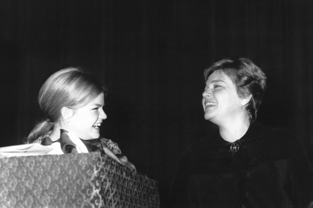 Catherine Allégret et sa maman Simone Signoret / Source : Getty Images