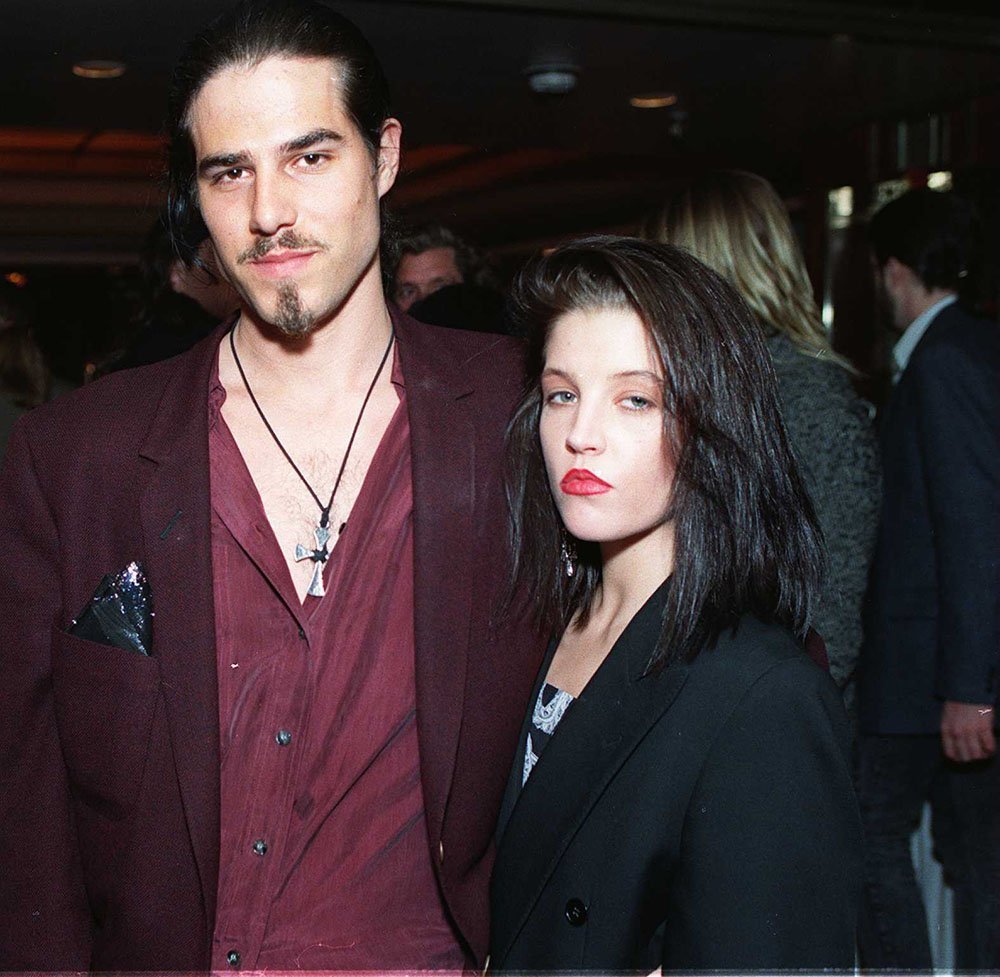 Danny Keough and Lisa Marie Presley. I Image: Getty Images.