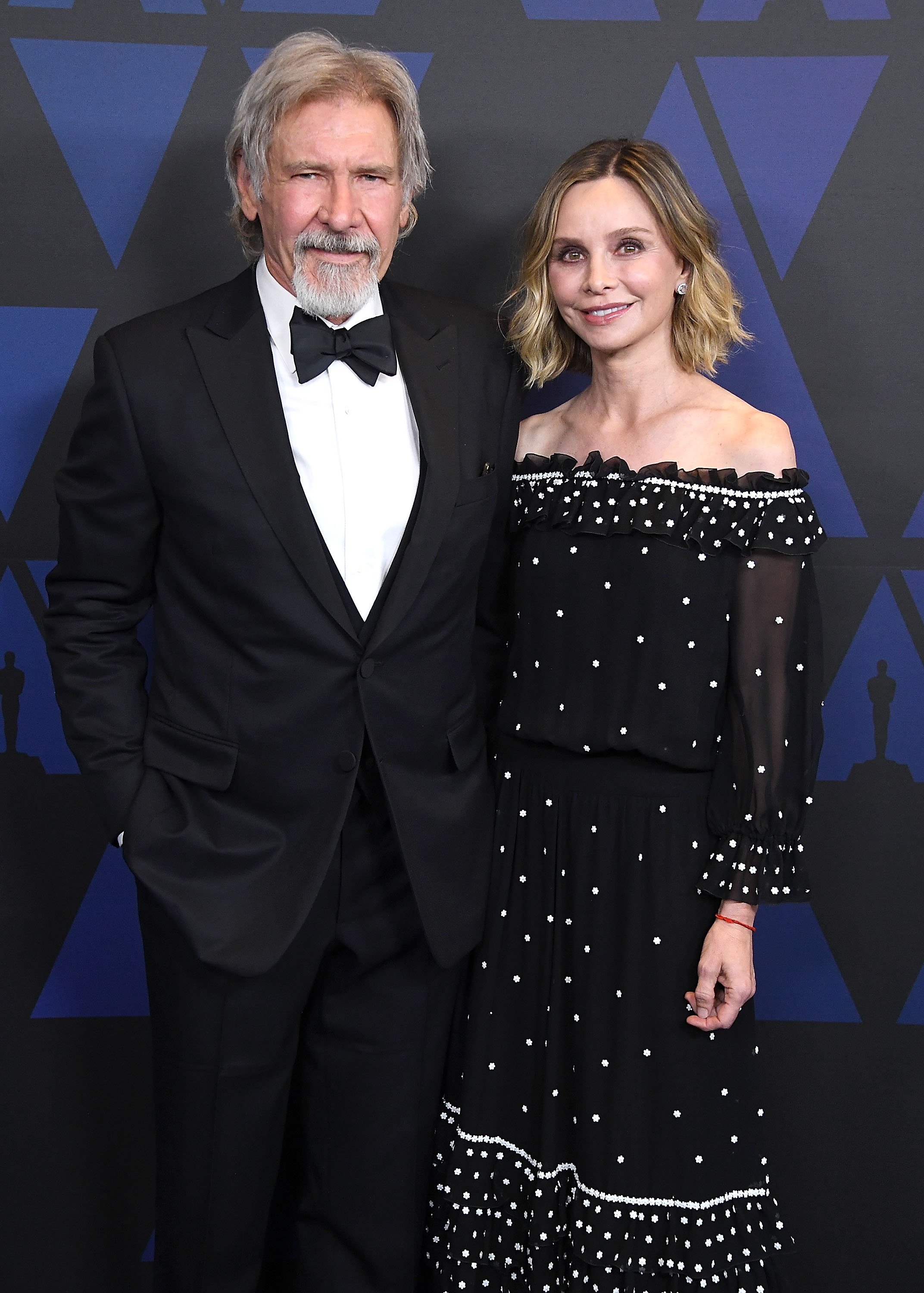 Harrison Ford and Calista Flockhart on November 18, 2018 in Hollywood, California | Source: Getty Images