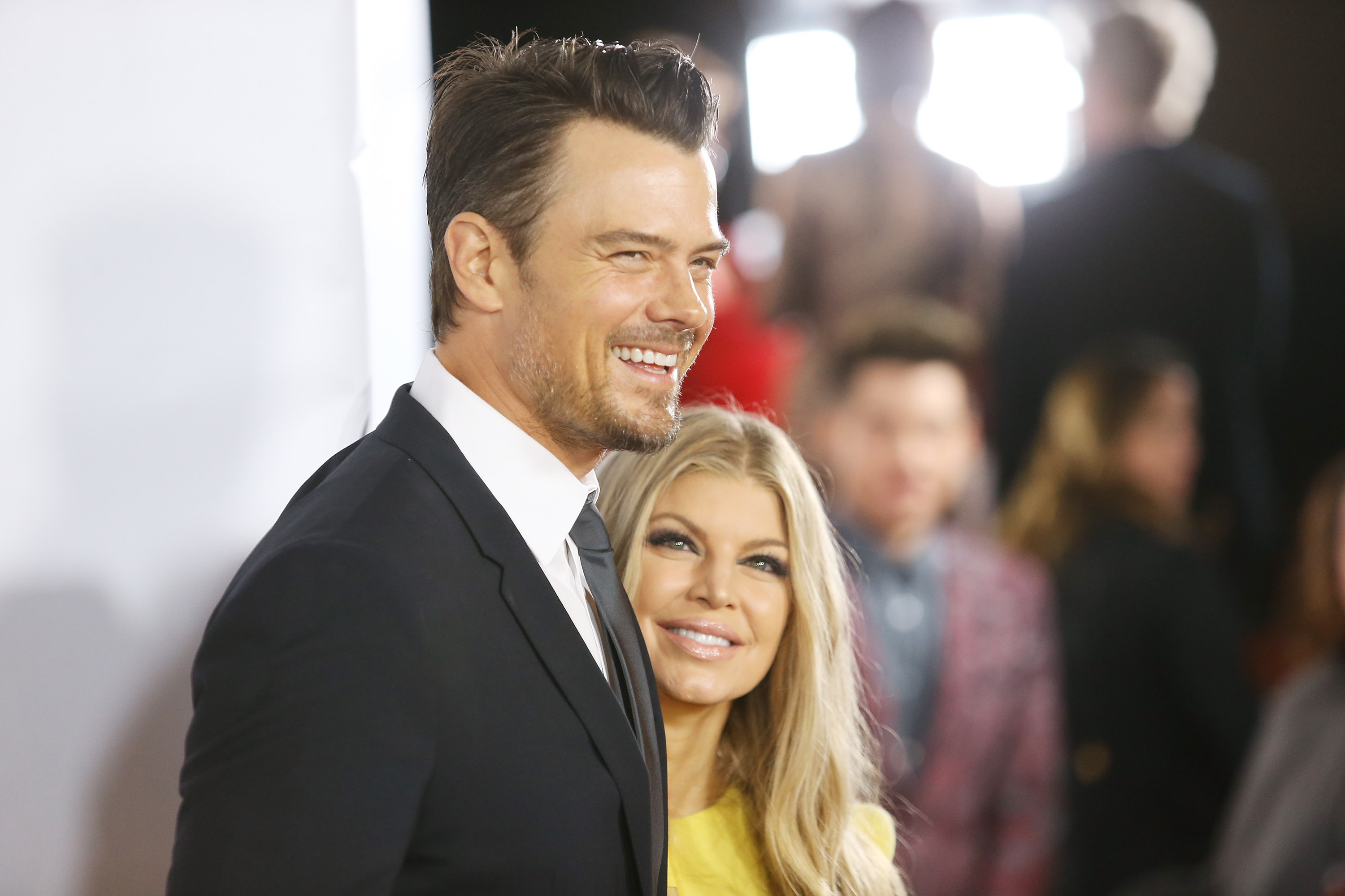 Actor Josh Duhamel and singer Fergie arrive at the 15th Annual Trevor Project Benefit at Hollywood Palladium on December 8, 2013 in Hollywood, California | Source: Getty Images
