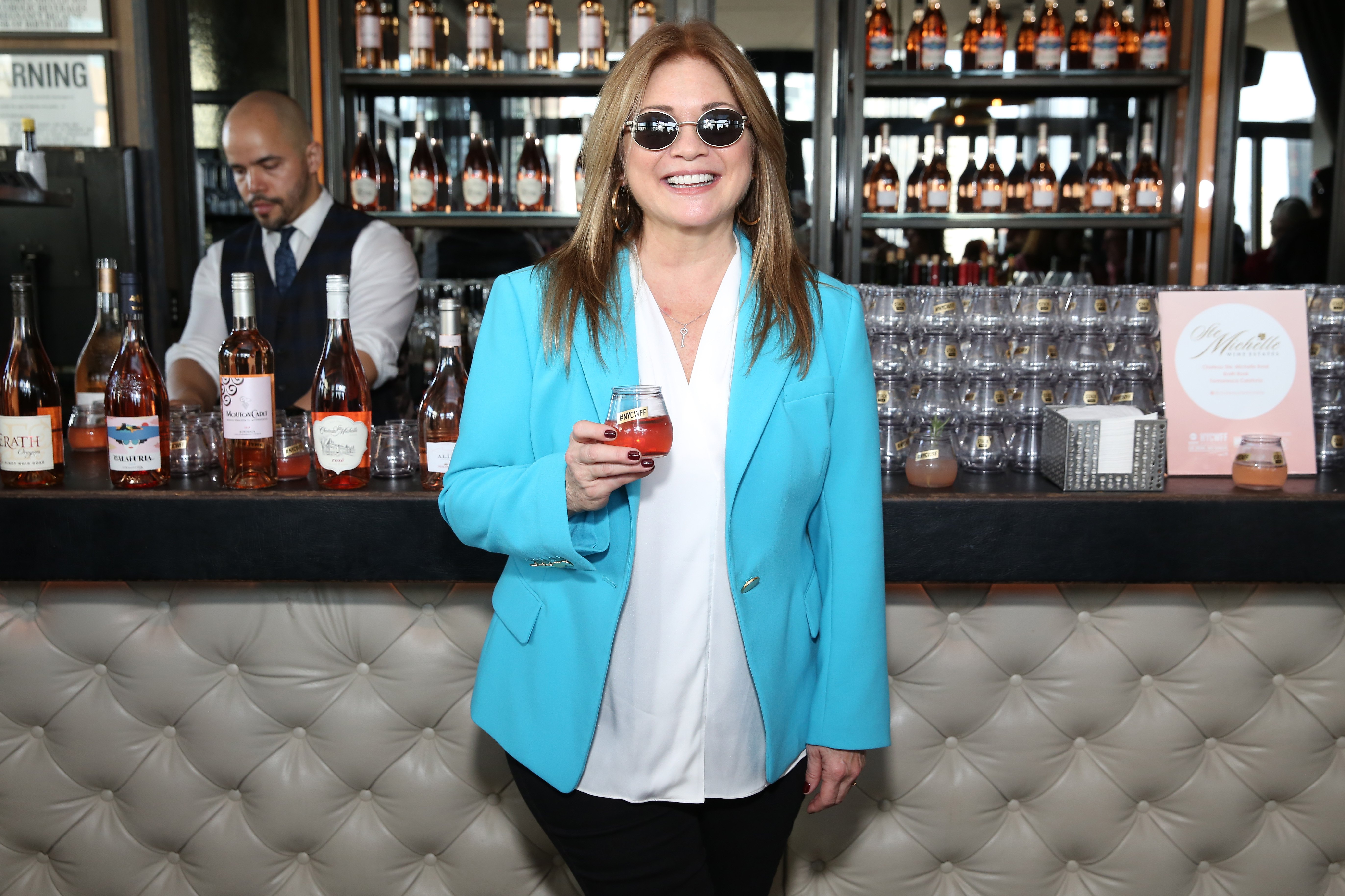 Valerie Bertinelli attends the Food Network & Cooking Channel New York City Wine & Food Festival presented by Capital One - Rooftop Rosé hosted by Valerie Bertinelli, at The Skylark on October 13, 2019 in New York City. | Source: Getty Images