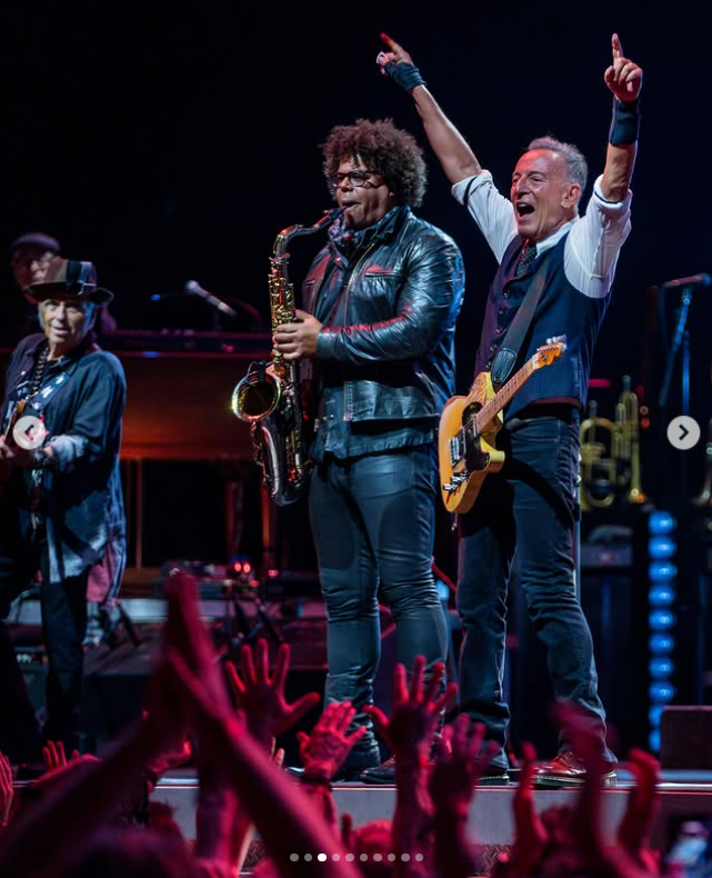 Bruce Springsteen performed with The E Street Band at their Land of Hope & Dreams Tour in Manchester, England, on May 14, 2025 | Source: Instagram/springsteen