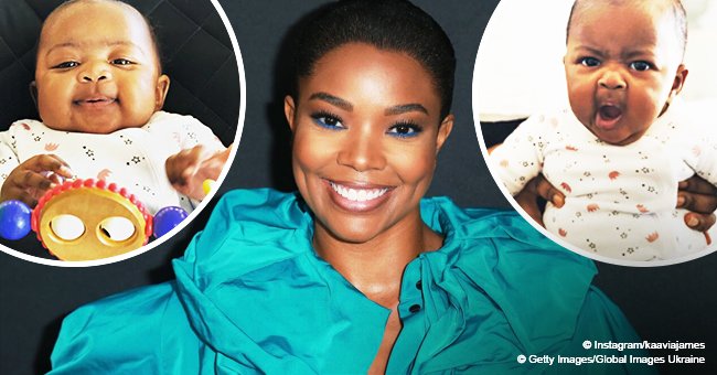 Gabrielle Union's baby Kaavia steals hearts with her angry & calm facial expressions in new pics