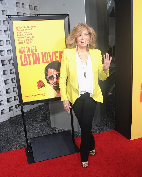 Actress Raquel Welch at the Premiere Of Pantelion Films' "How To Be A Latin Lover" on April 26, 2017 | Photo: Getty Images