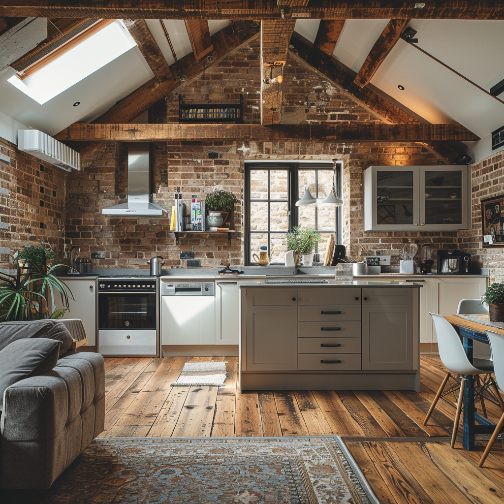 A revamped kitchen space | Source: Midjourney