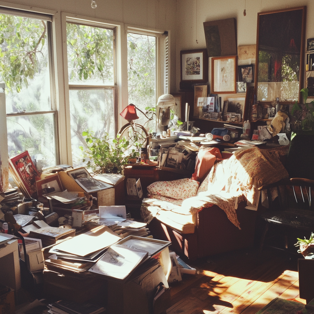 A messy house | Source: Midjourney