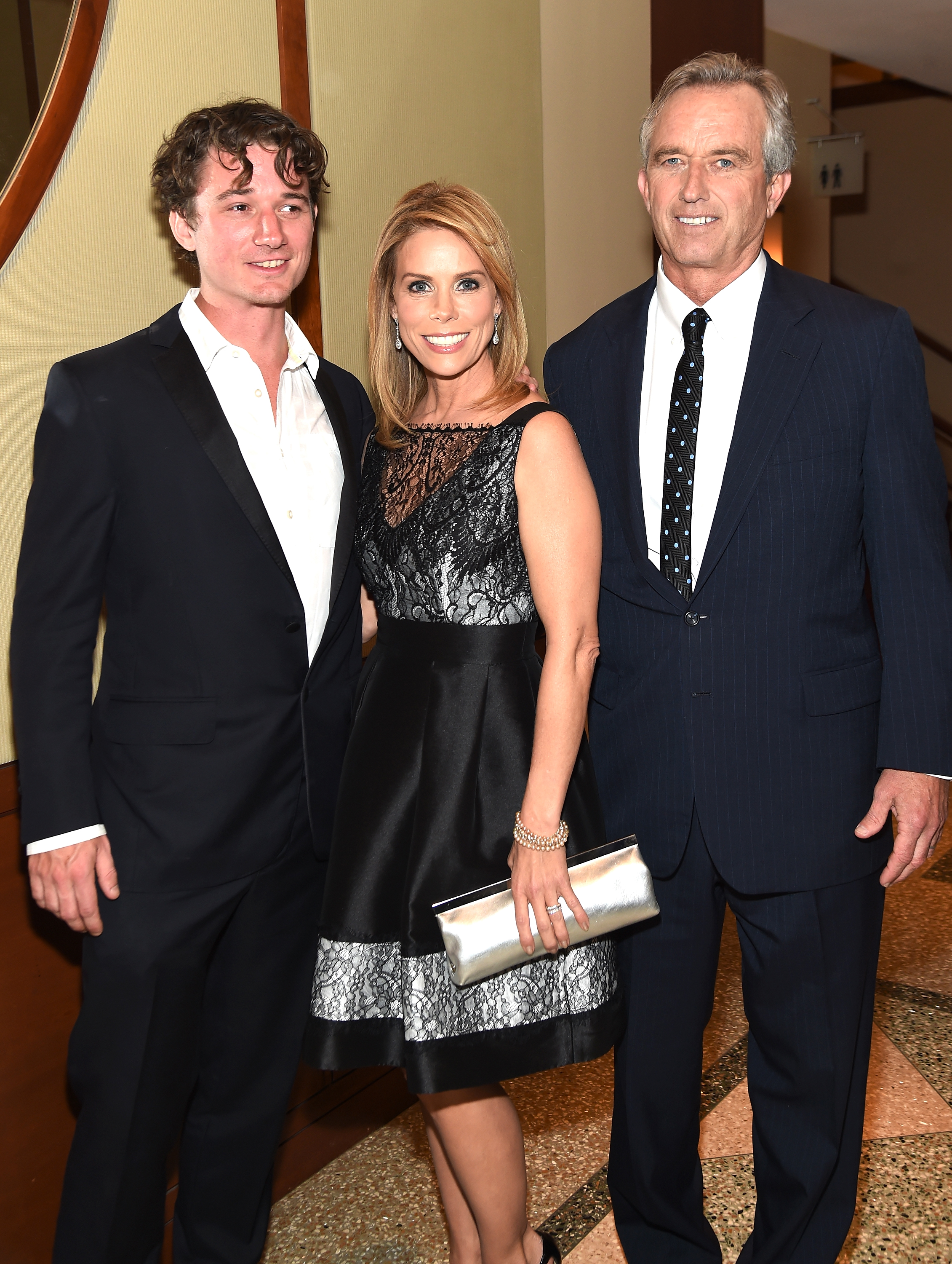Bobby Kennedy III, Cheryl Hines and Robert Kennedy Jr attend the 2015 Riverkeeper Fishermen's Ball at Pier Sixty at Chelsea Piers, on May 20, 2015, in New York City. | Source: Getty Images