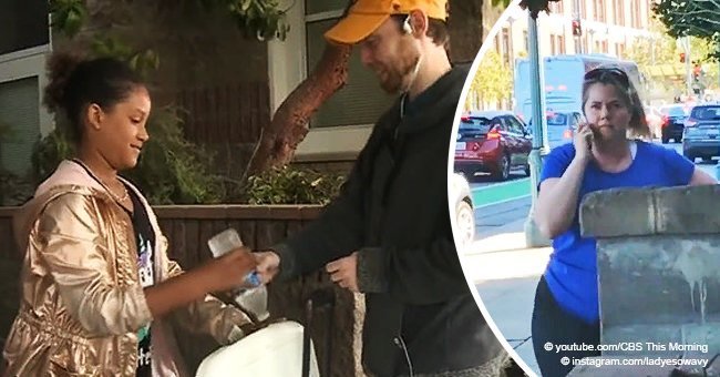 Woman caught on video calling police for young black girl selling water on the Street