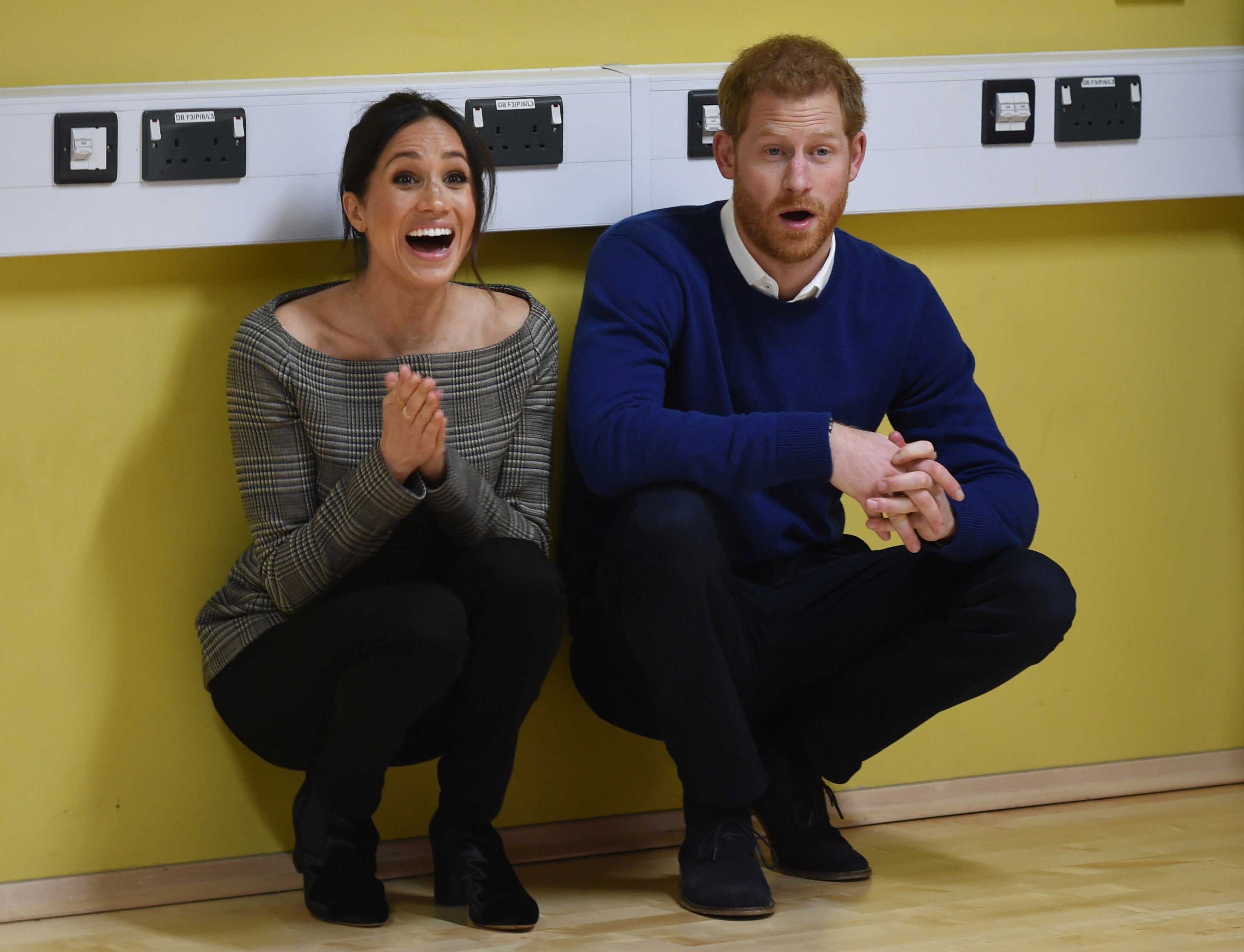 Prince Harry and his fiancee Meghan Markle attend a street dance class on January 18, 2018 in Cardiff, Wales. | Source Getty Images