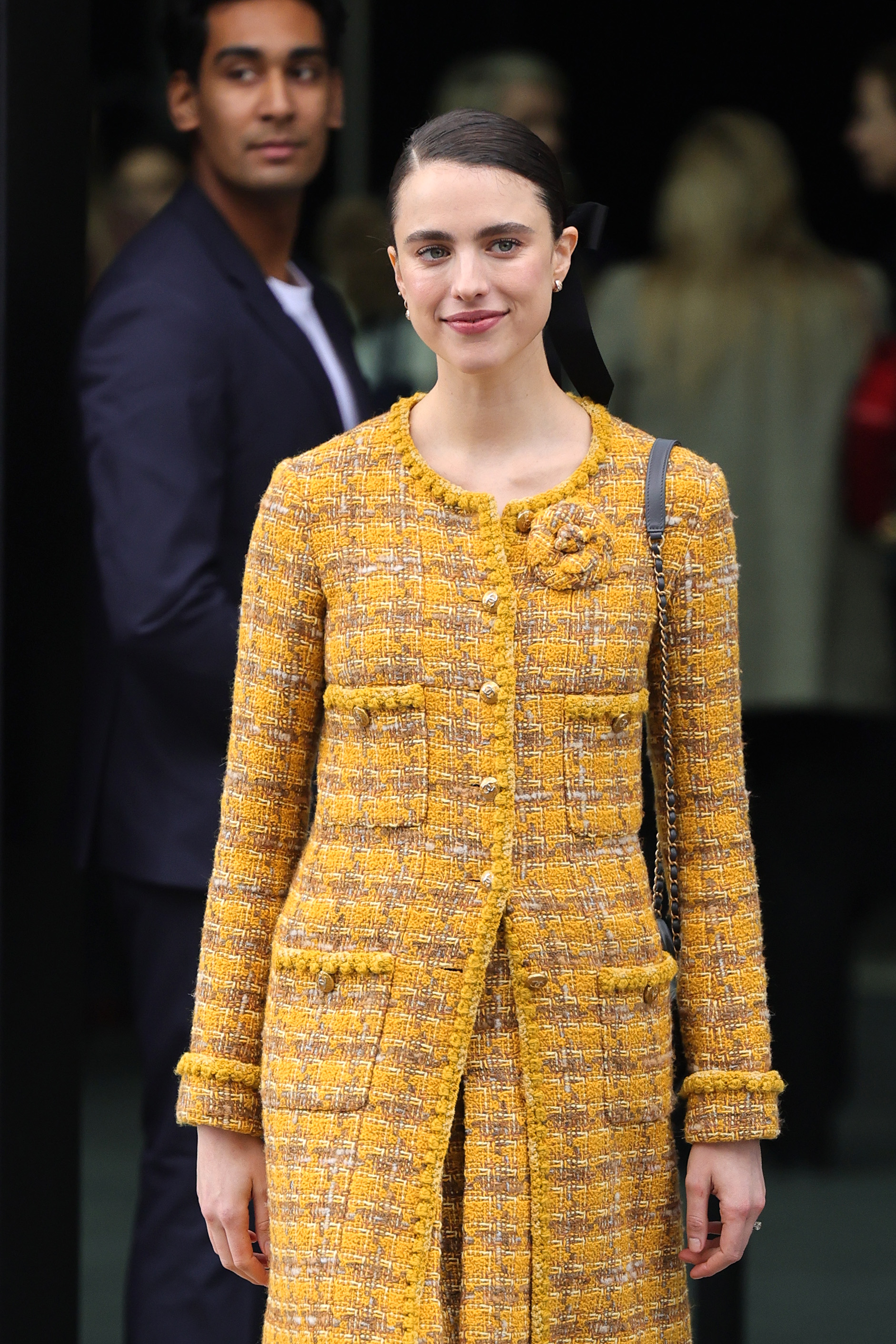 Margaret Qualley on March 5, 2024 in Paris, France | Source: Getty Images