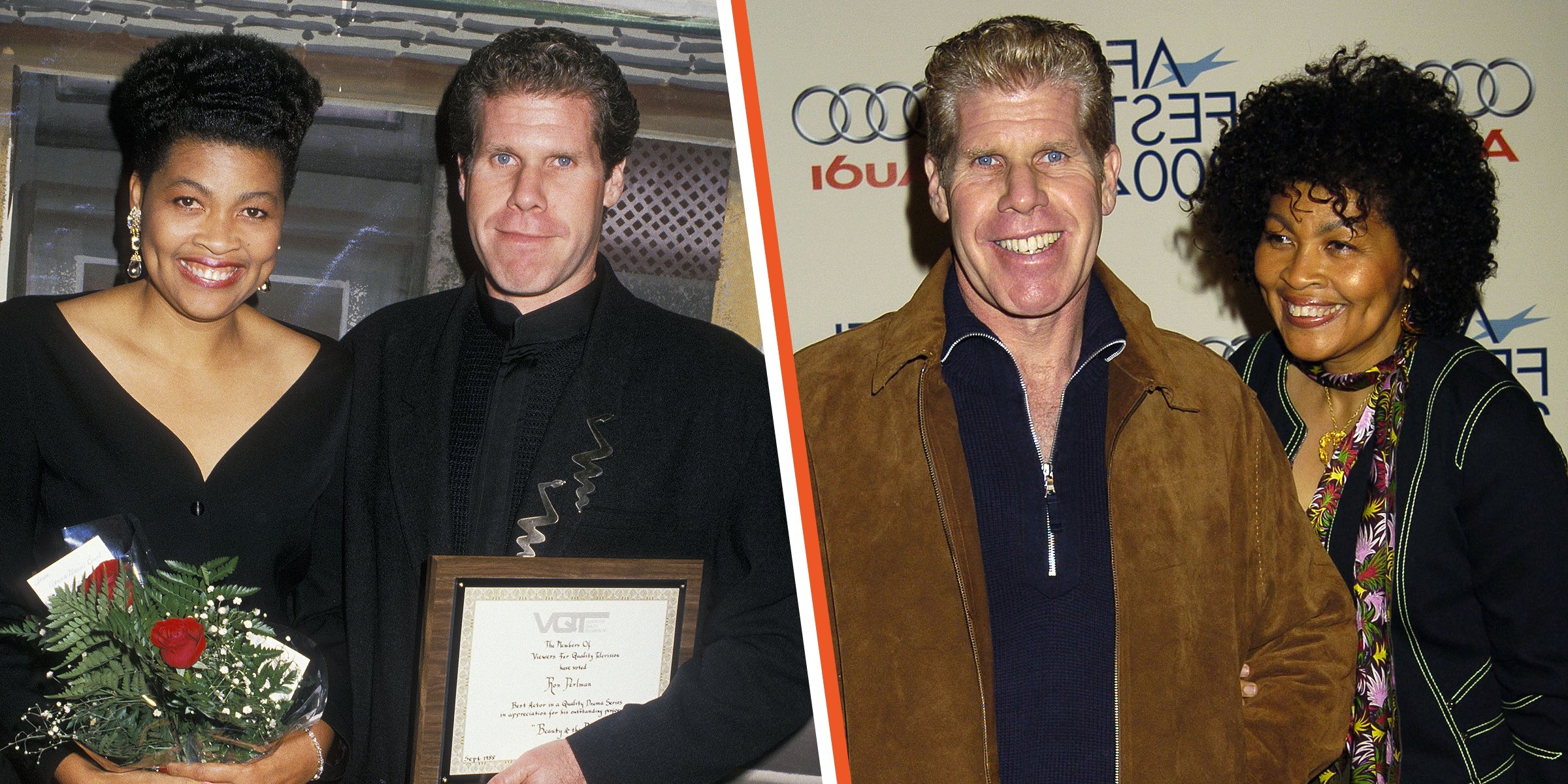 Ron Perlman and Opal Stone | Source: Getty Images
