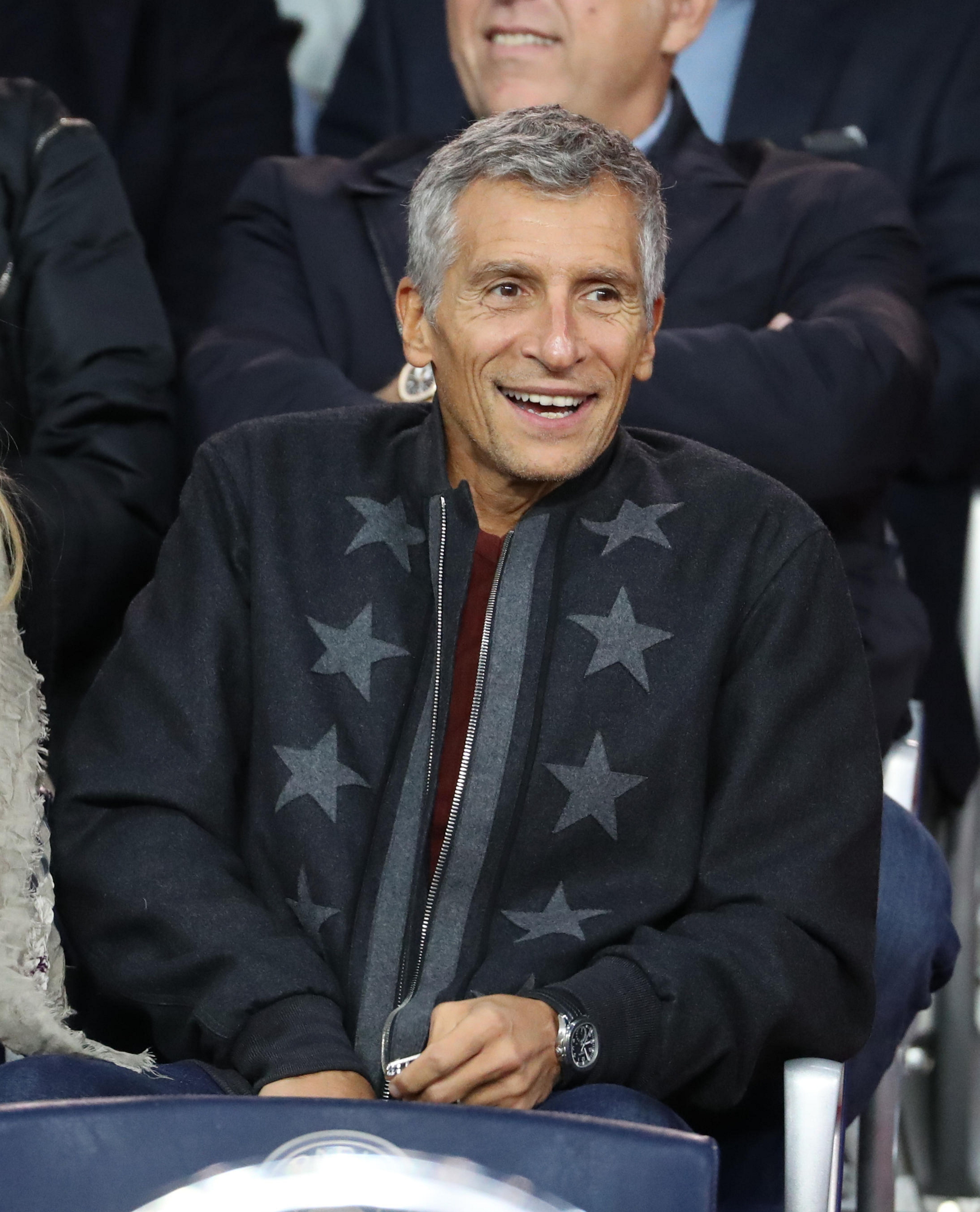 Nagui Fam assiste au Parc des Princes le 17 septembre 2017 à Paris. | Photo : Getty Images