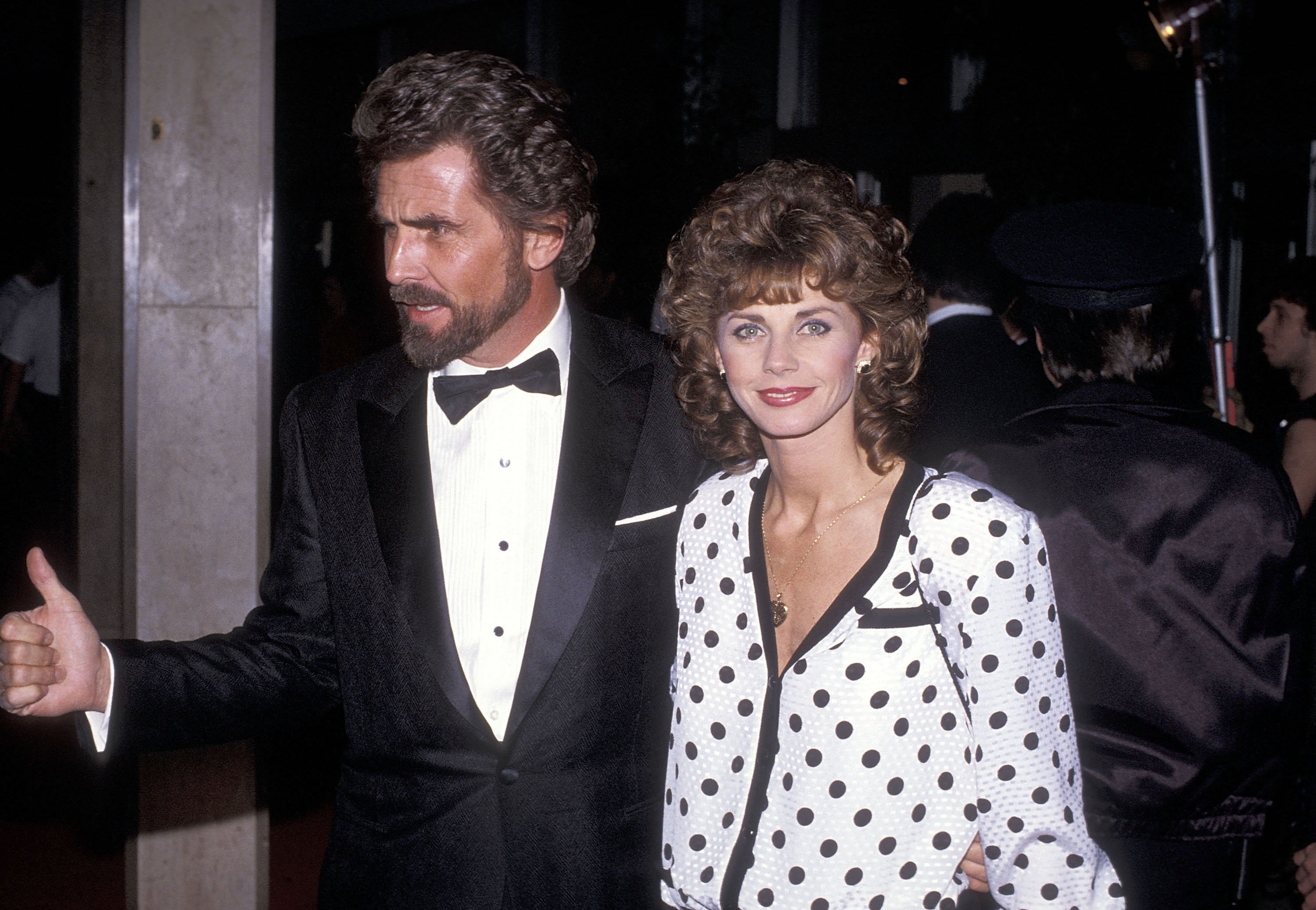 James Brolin and his girlfriend Jan Smithers at the 42nd Annual Golden Globe Awards on January 26, 1985, in Beverly Hills, California | Source: Getty Images