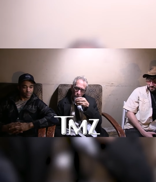 Andy Dick is with his friends as he narrates what happened, from a post dated December 11, 2025. | Source: Instagram/tmz_tv