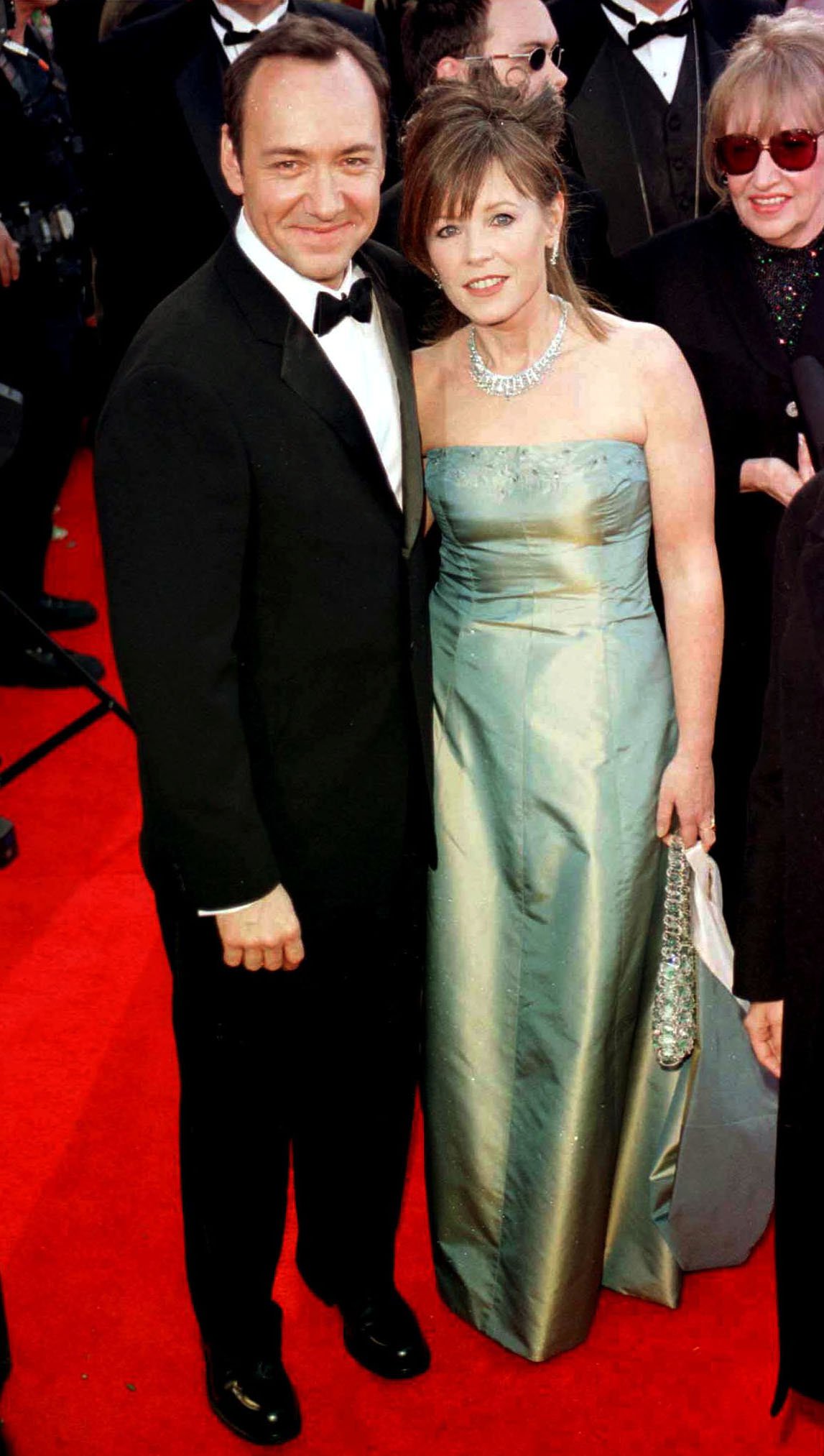 Kevin Spacey and Dianne Dreyer at the 72nd Annual Academy Awards in Los Angeles | Source: Getty Images 