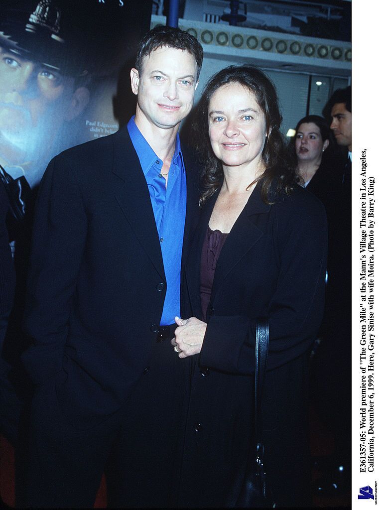 Gary Sinise With Wife Moira at the World Premiere Of "The Green Mile" At The Mann's Village Theatre In Los Angeles, California, December 6, 1999. | Source: Getty Images