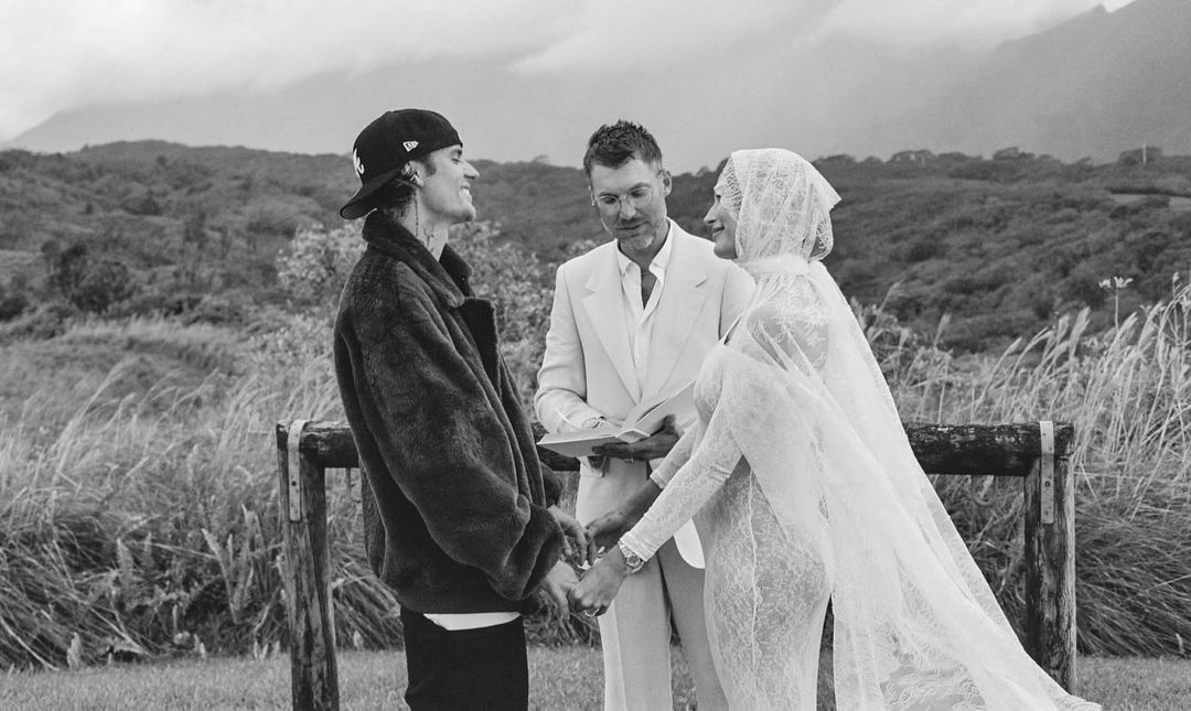 Hailey and Justin Bieber share their vow renewal on an Instagram post dated May 9, 2024 | Source: Instagram/justinbieber/