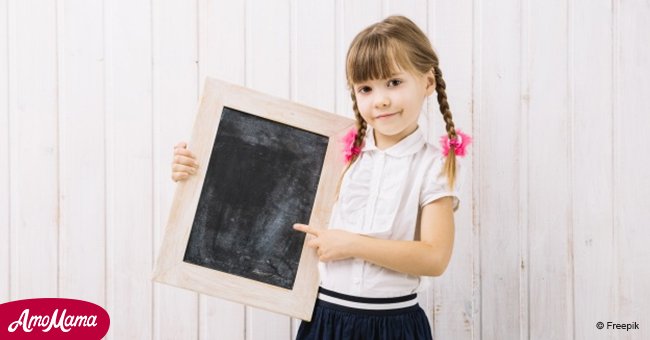 Little girl explains in detail how she thinks her baby brother was born