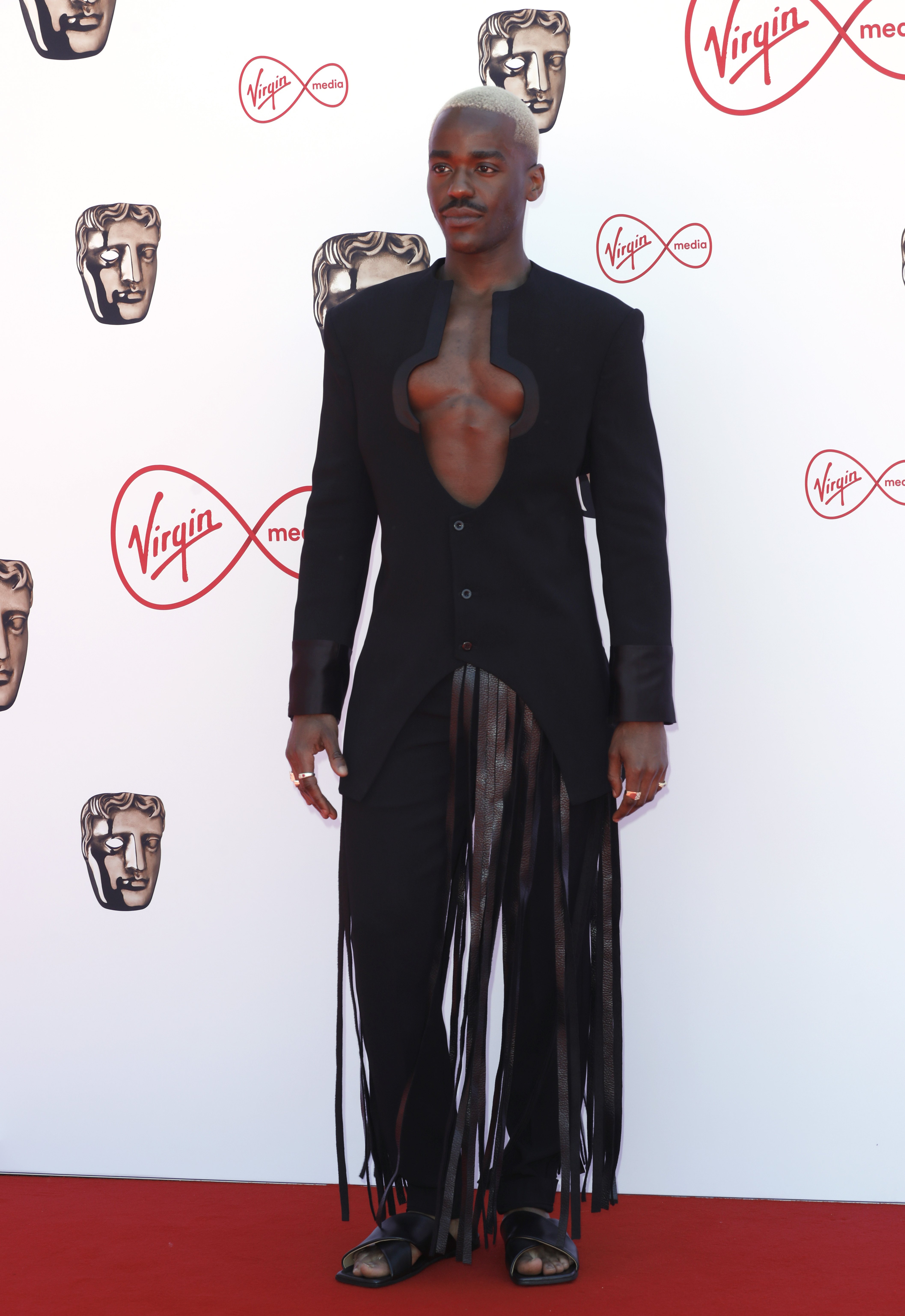 Ncuti Gatwa at the Virgin Media British Academy Television Awards at The Royal Festival Hall on May 8, 2022, in London, England. | Source: Getty Images