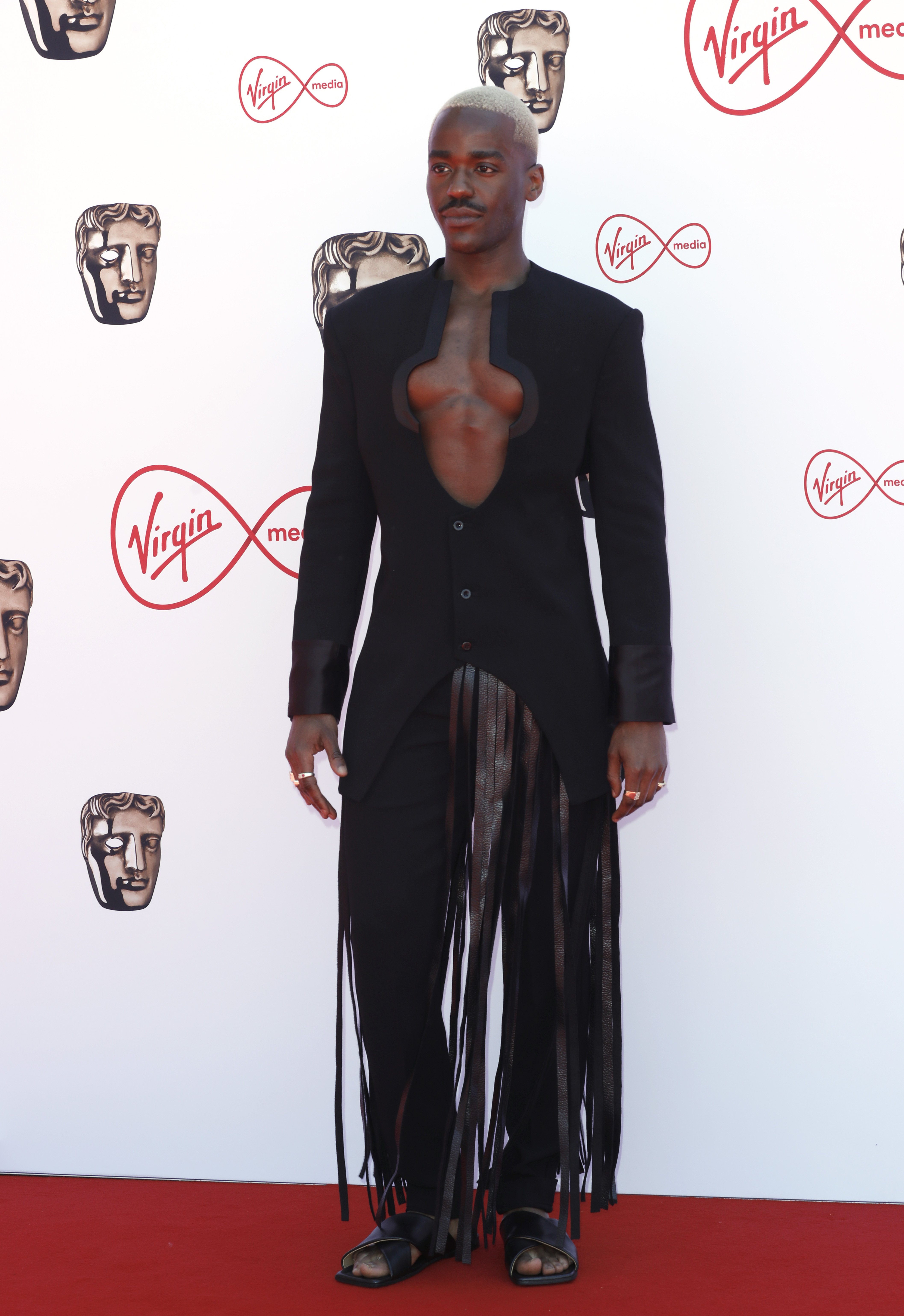 Ncuti Gatwa at the Virgin Media British Academy Television Awards at The Royal Festival Hall on May 08, 2022 in London, England. | Source: Getty Images