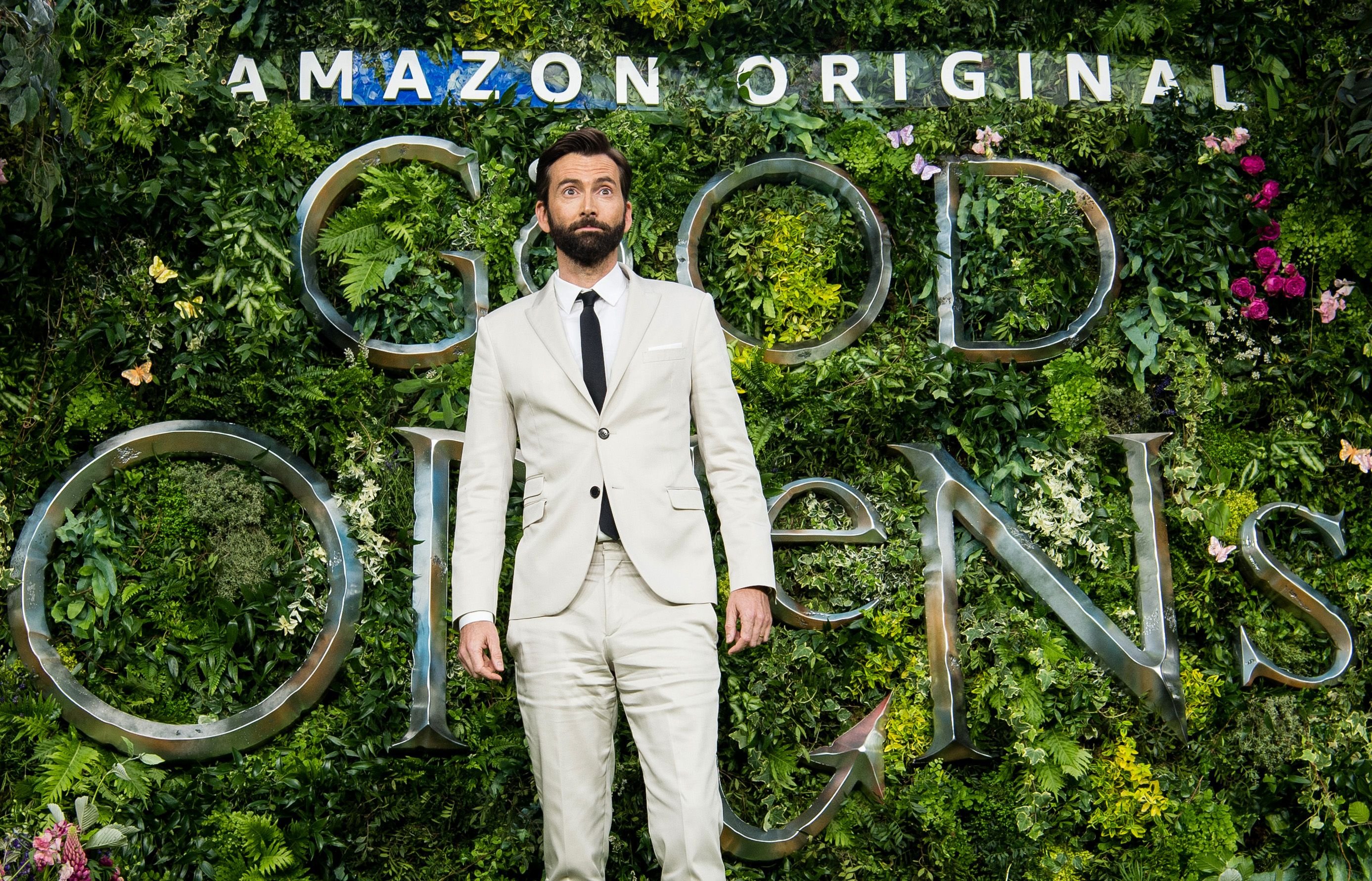 David Tennant during the Global premiere of Amazon Original "Good Omens" at Odeon Luxe Leicester Square on May 28, 2019 in London, England. | Source: Getty Images
