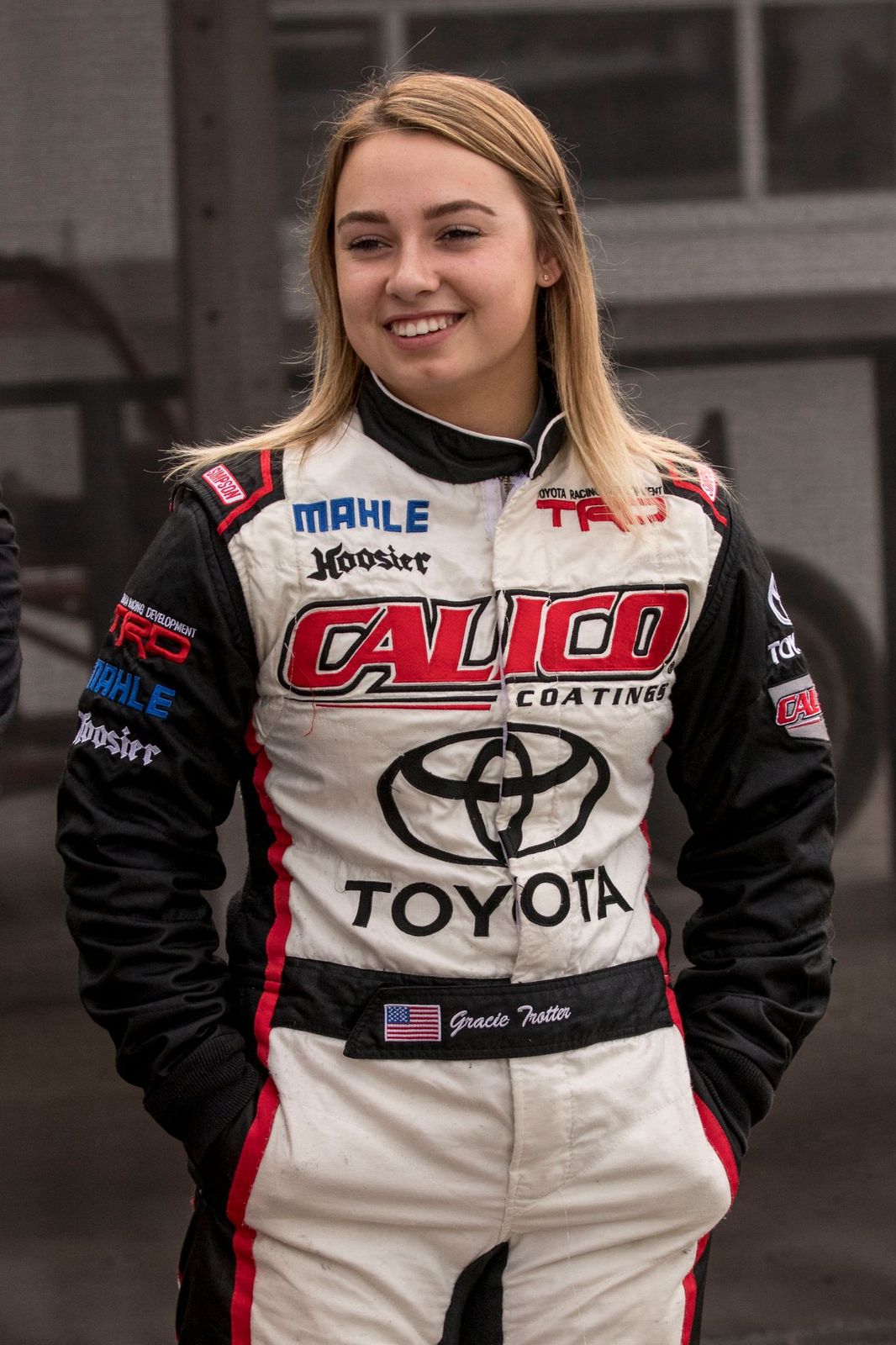 Gracie Trotter at the NASCAR Drive for Diversity Combine at the New Smyrna Speedway on October 23, 2018, in Florida | Photo: Brian Cleary/Getty Images