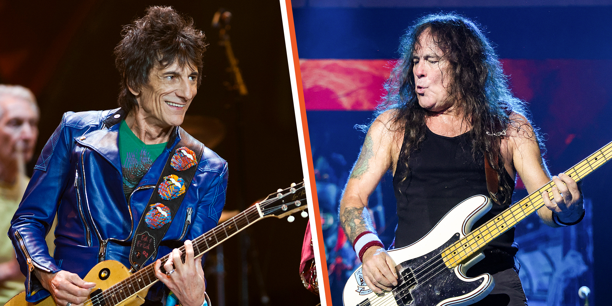 Ronnie Wood | Steve Harris | Source: Getty Images