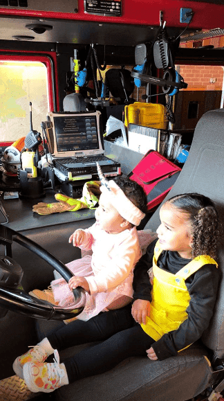 Khloé K Melts Hearts With Photos Of Cousins True And Dream On Epic Day Out At Local Fire Station