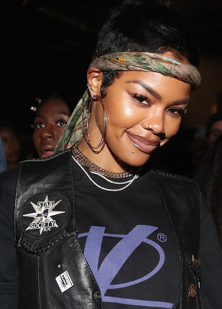 Teyana Taylor attends the Def Jam 35 Night Market | Photo: Getty Images