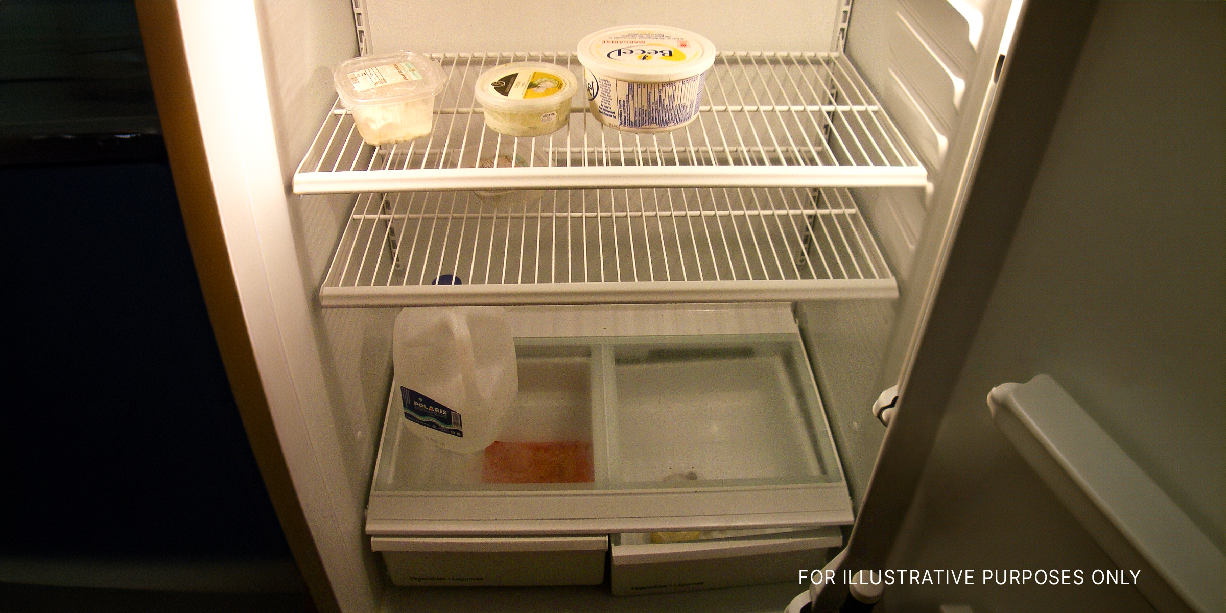 An empty refrigerator | Source: Flickr