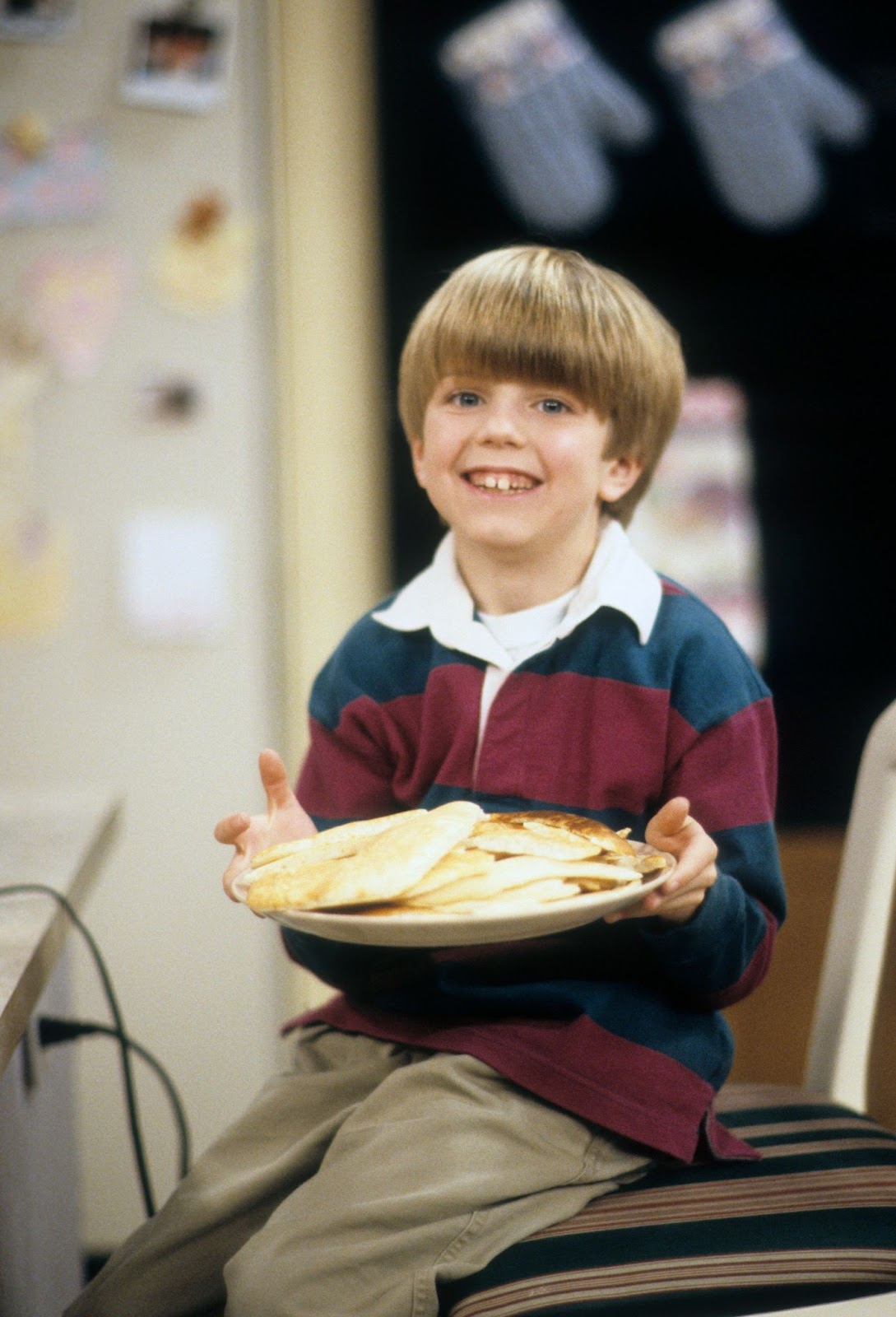 The child actor on the set of "Home Improvement" in 1992. | Source: Getty Images