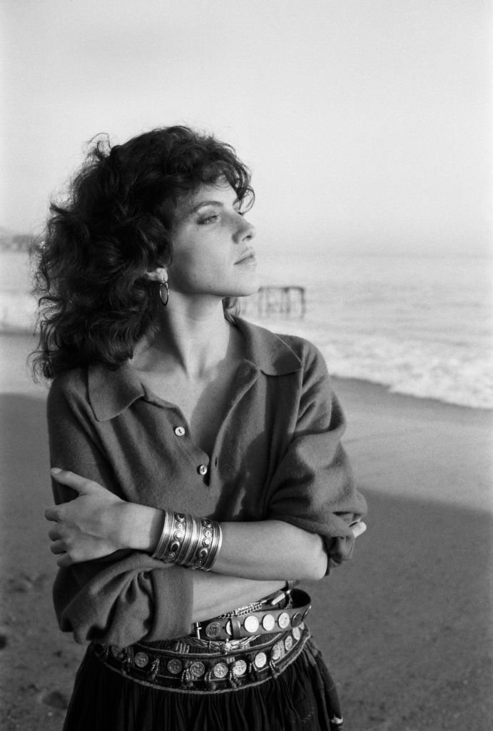 L'actrice Clio Goldsmith en décembre 1981 à Nice, France. | Photo : Getty Images