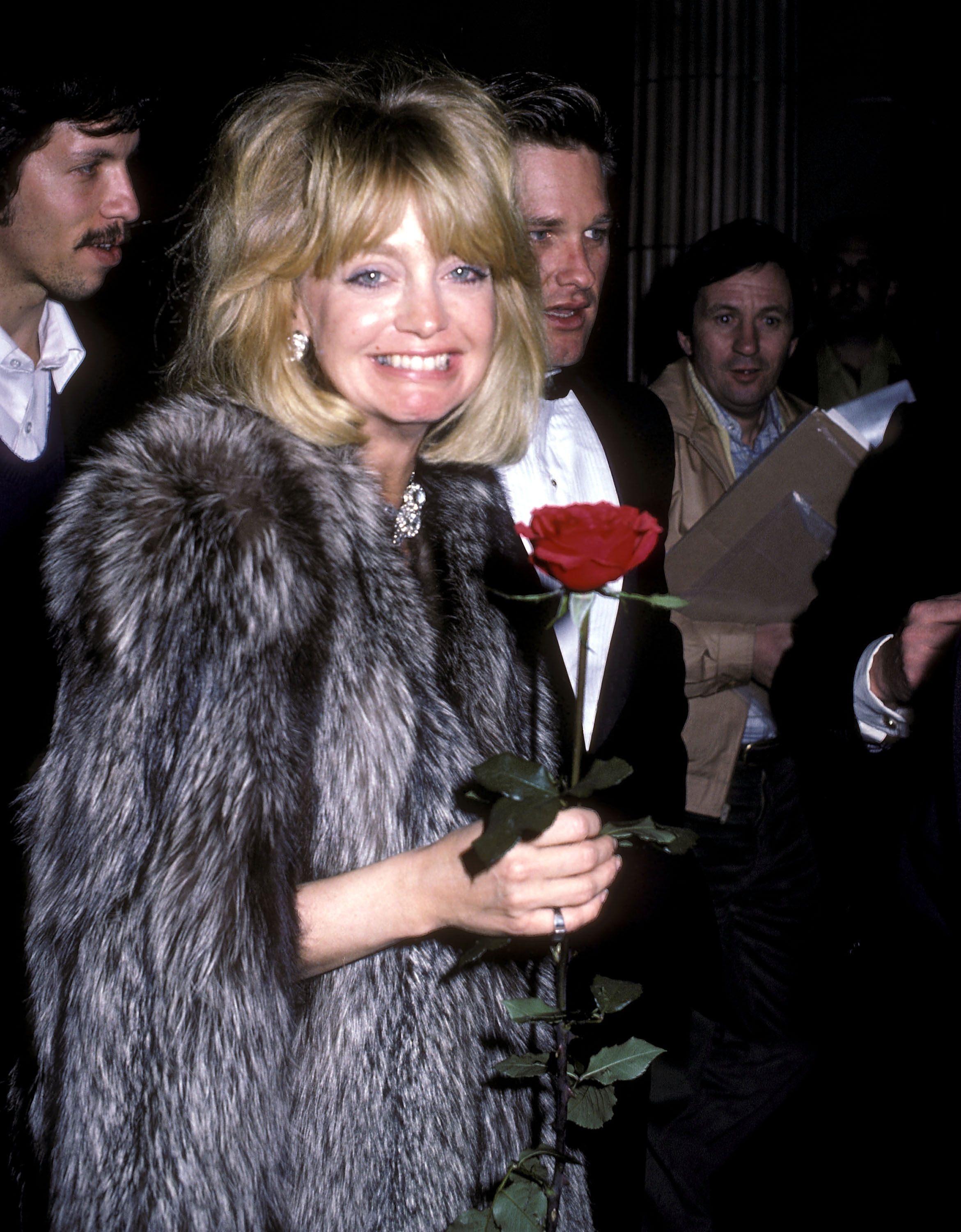 Goldie Hawn and Kurt Russell at the Los Angeles American Ballet Theatre Opening Night Gala in Beverly Hills, 1984 | Source: Getty Images
