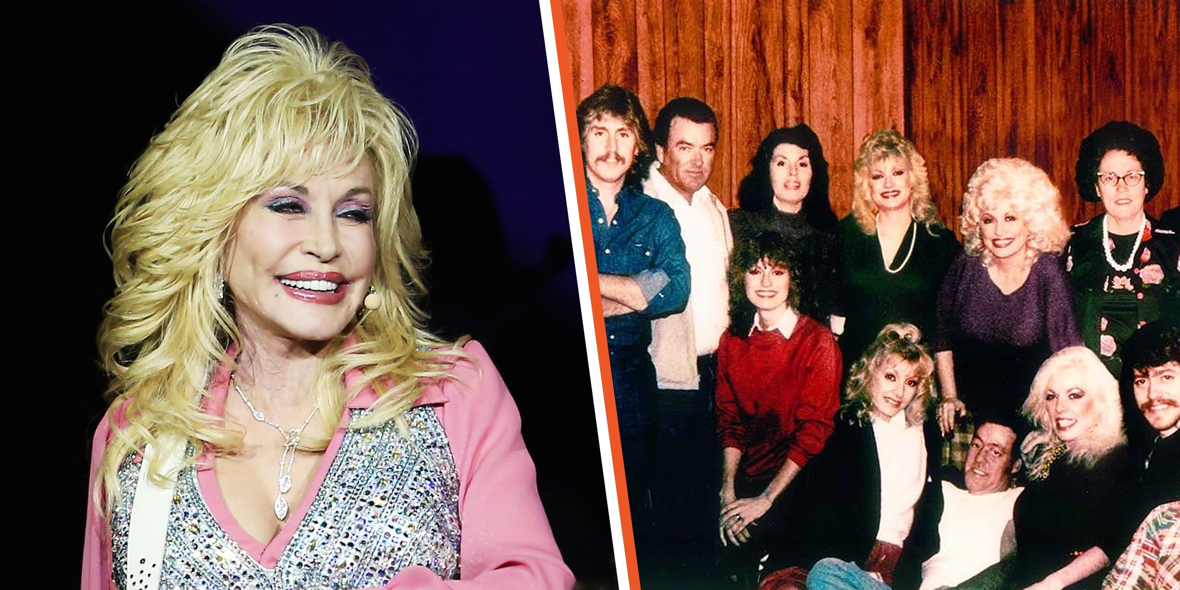 Dolly Parton and her family. | Source: Getty Images/ Instagram@dollyparton