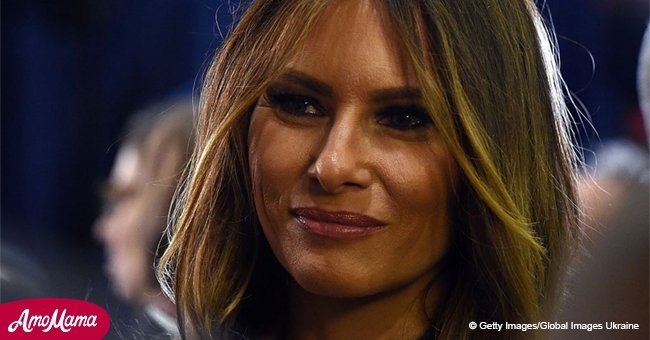 Melania Trump stuns with a colorful stylish outfit as she comforts schoolboy in the White House