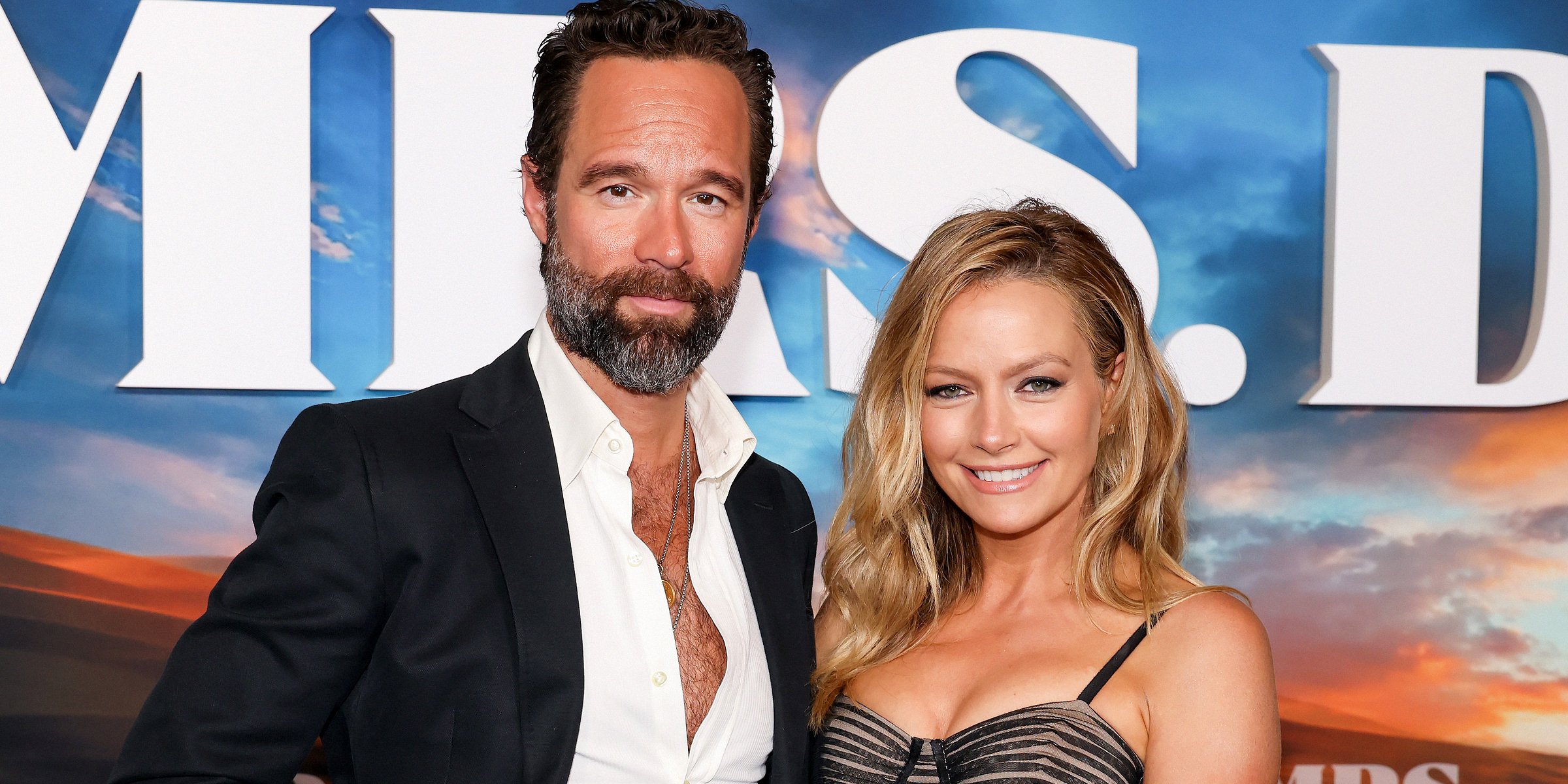 Chris Diamantopoulos and Becki Newton | Source: Getty Images