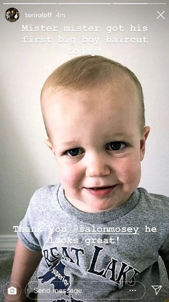 Jackson smiling for the camera | Photo: Instagram/Tori Roloff